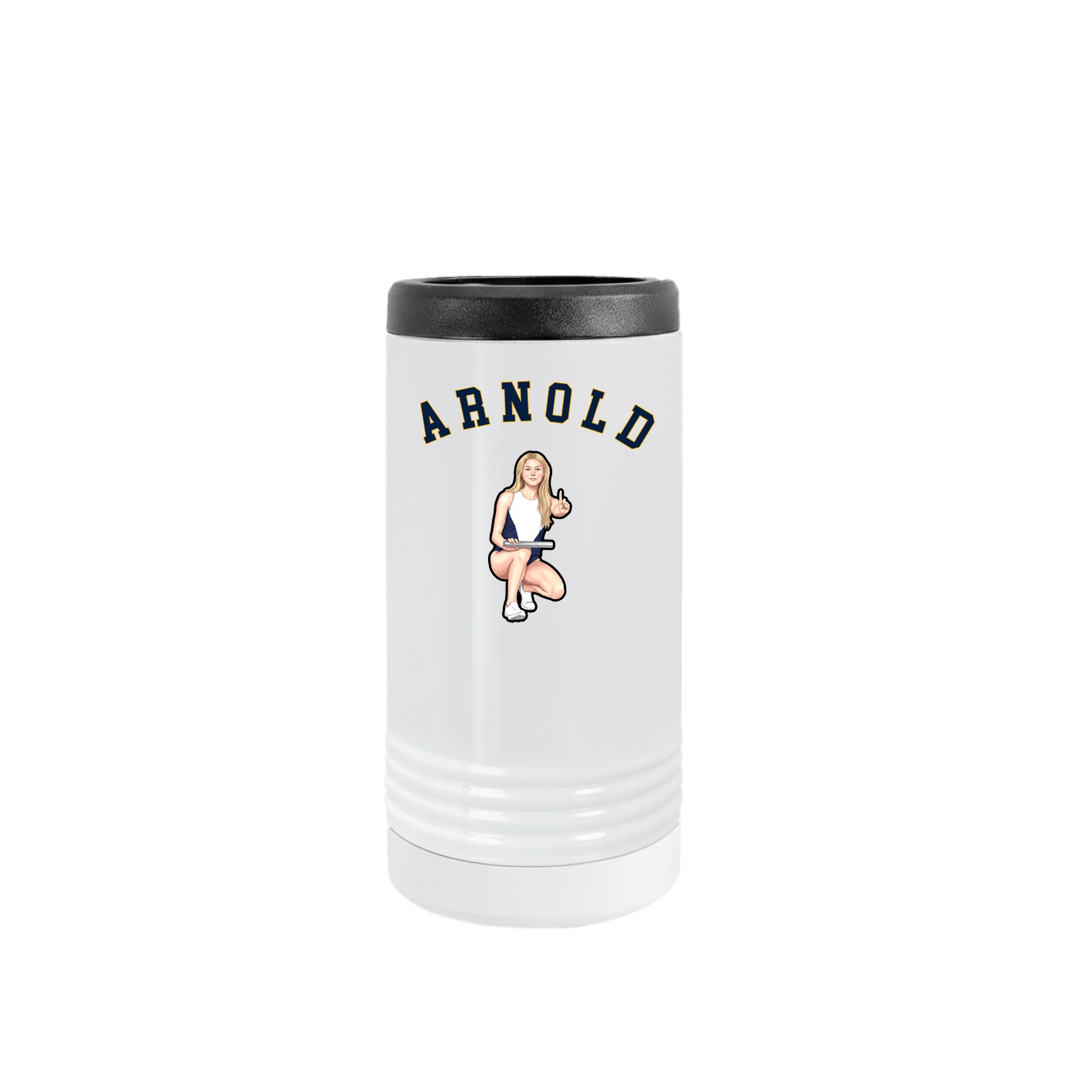 Slim Beverage Holder — Shirsey Arch in White