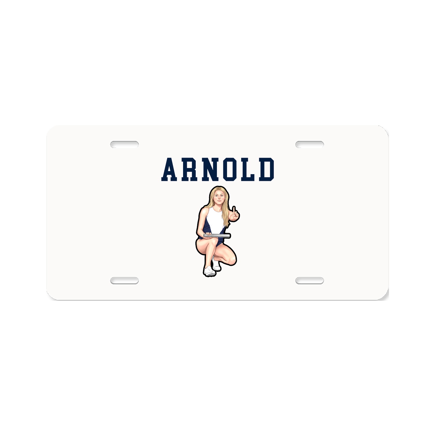 License Plate — Shirsey in Classic