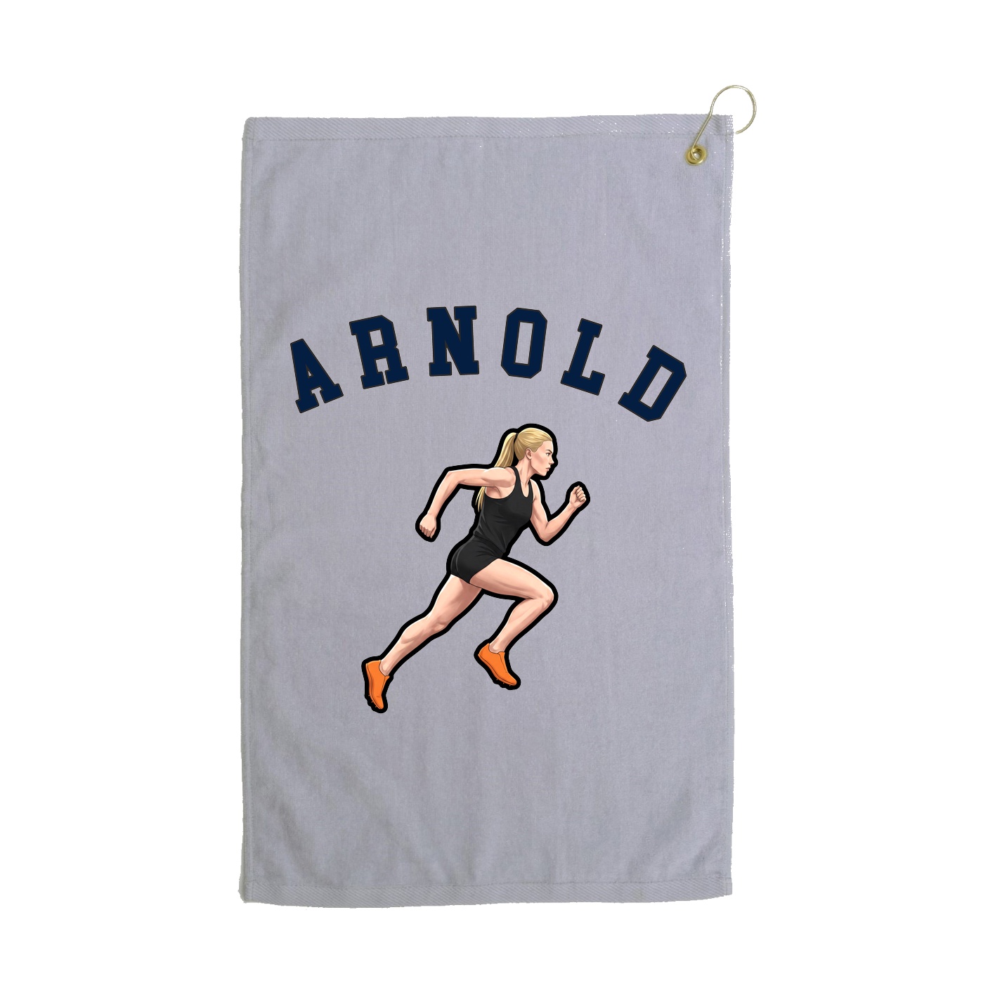 Golf Towel — Shirsey Arch in Grey