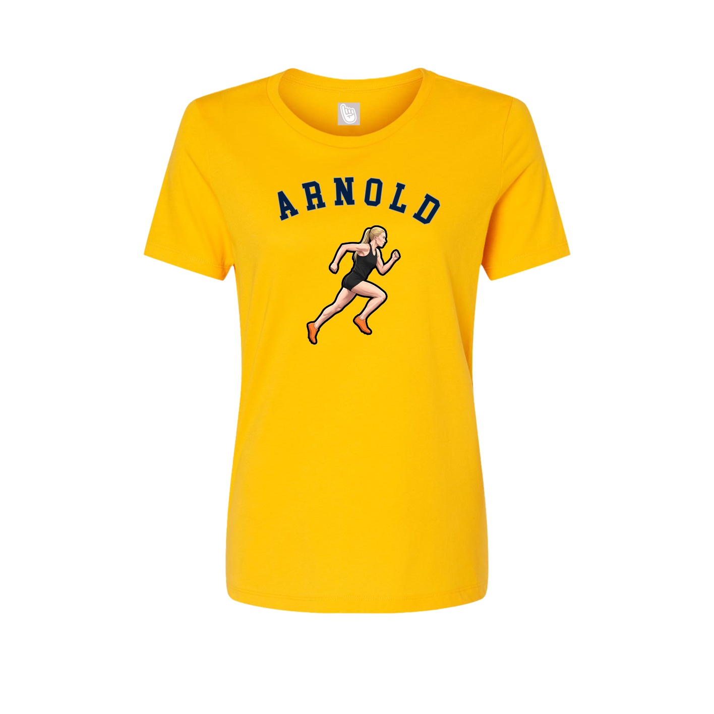 Womens Tee — Shirsey Arch in Gold