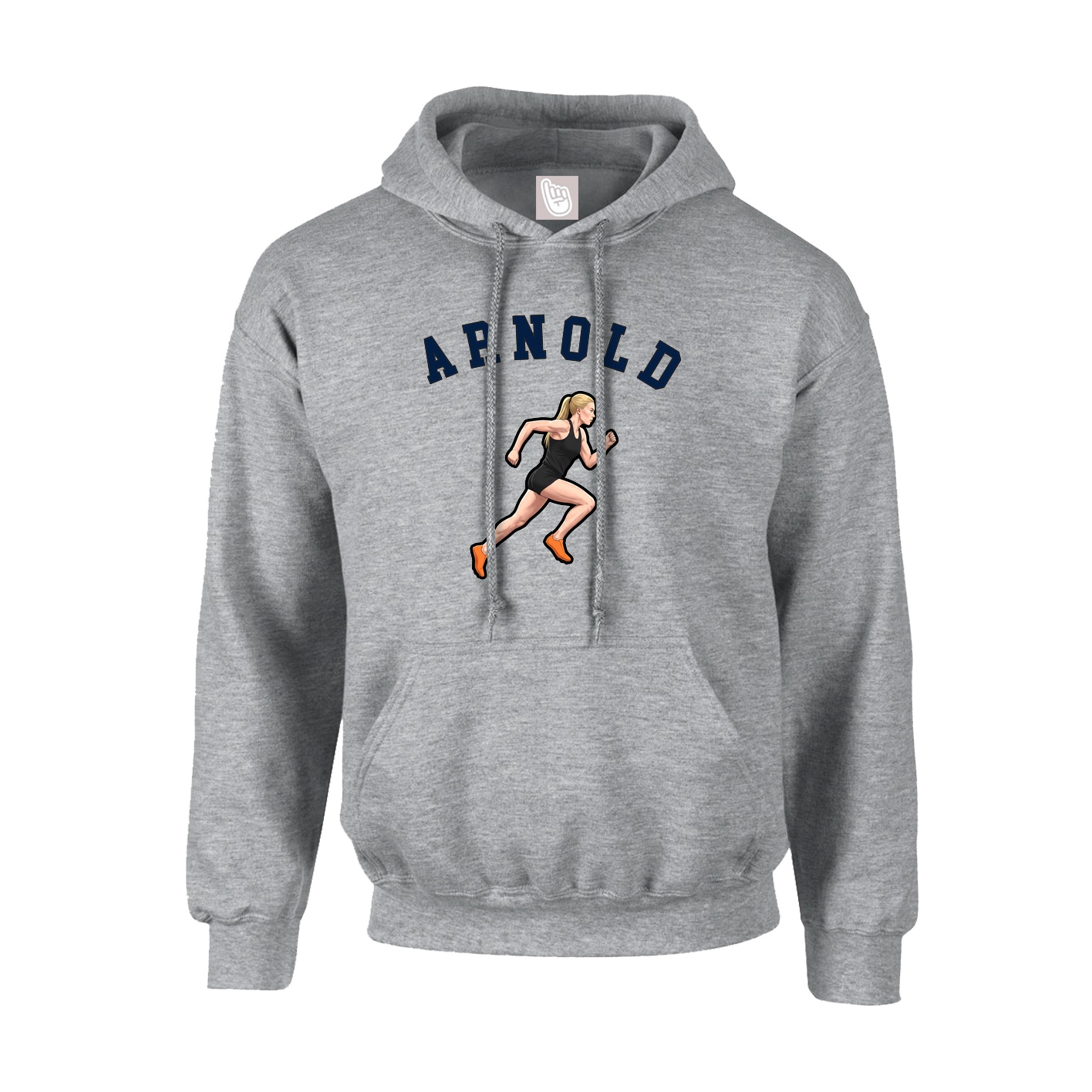 Hoodie — Shirsey Arch in Grey