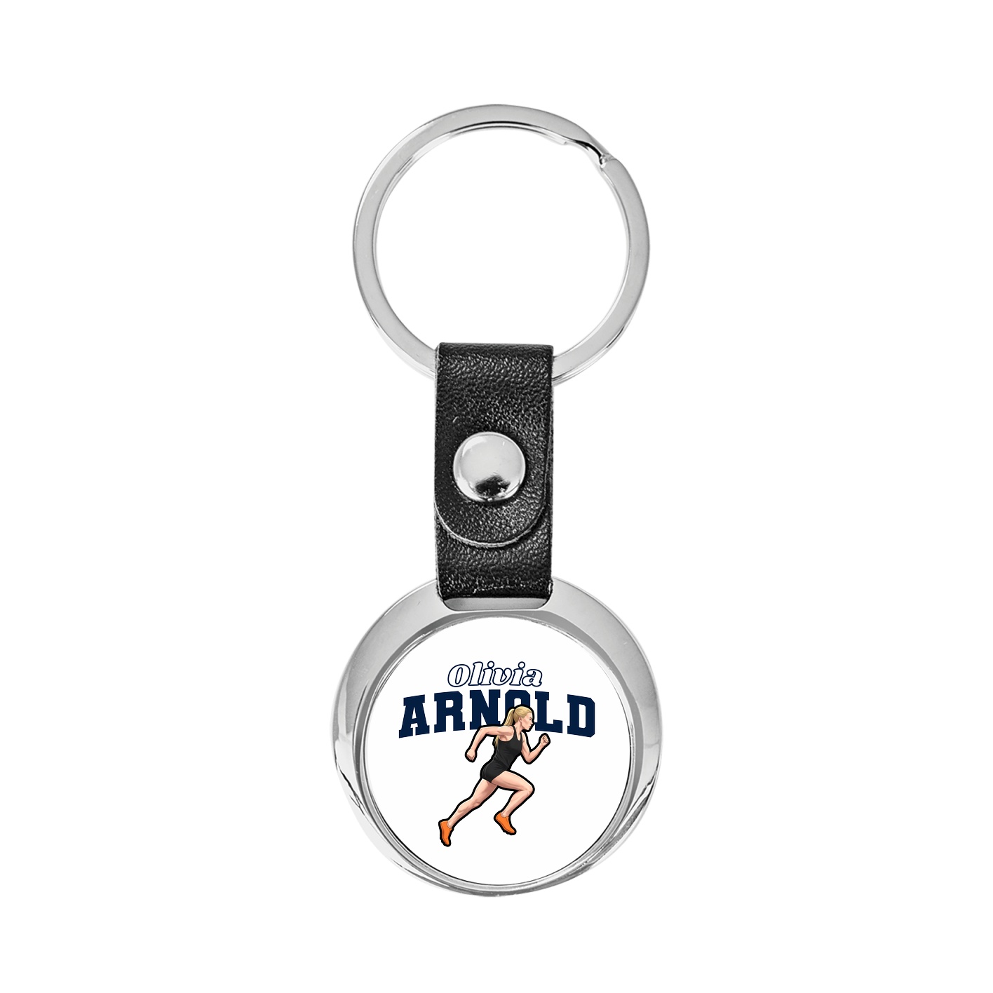 Key Chain — Name Arch in Classic