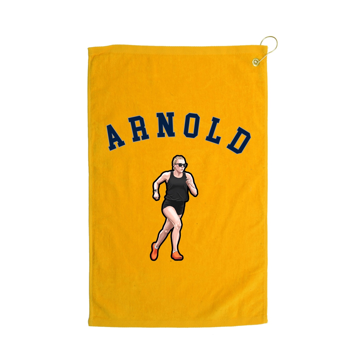 Golf Towel — Shirsey Arch in Gold