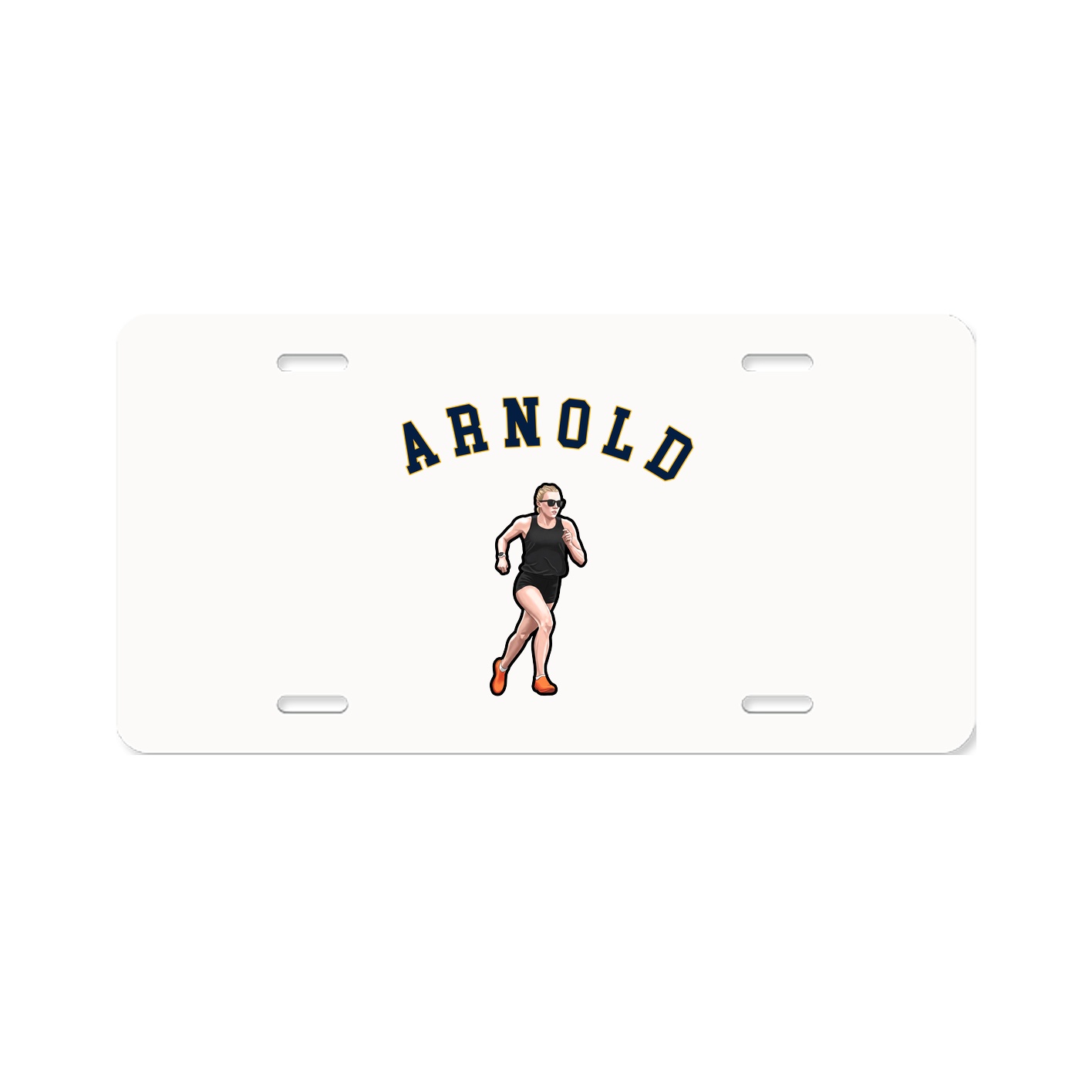 License Plate — Shirsey Arch in Classic