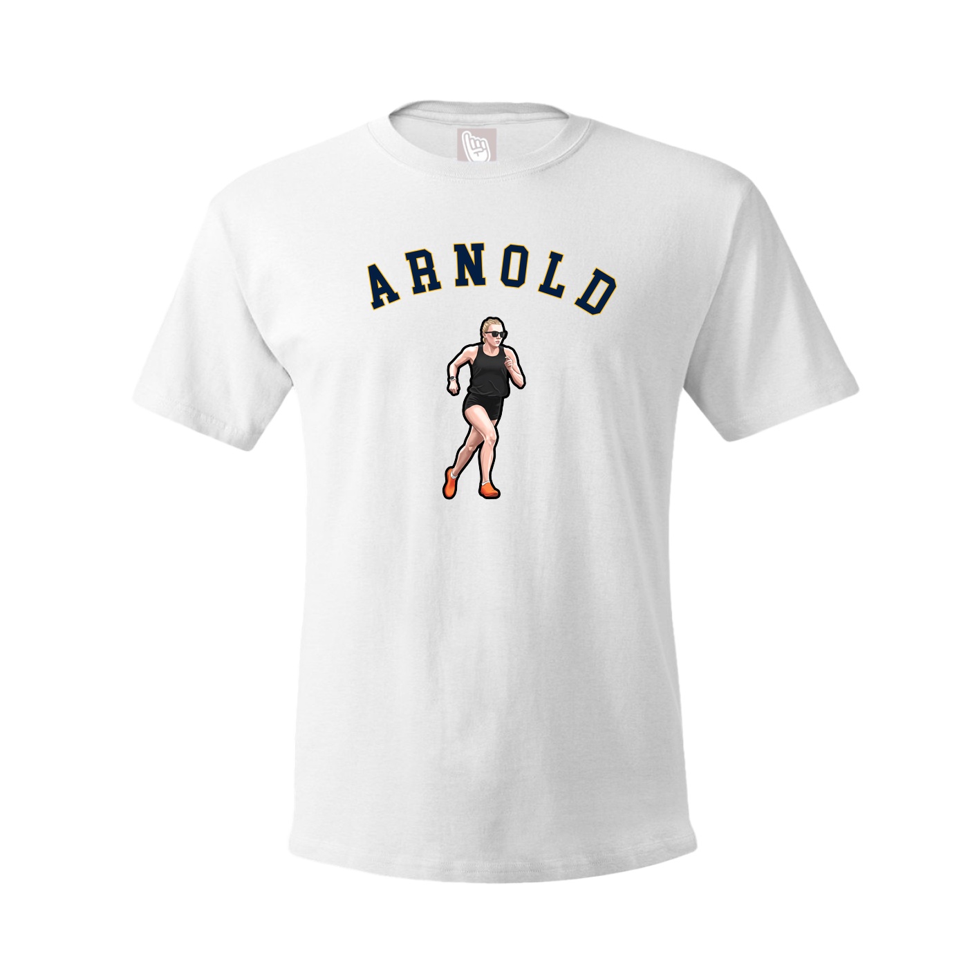 Youth Tee — Shirsey Arch in White