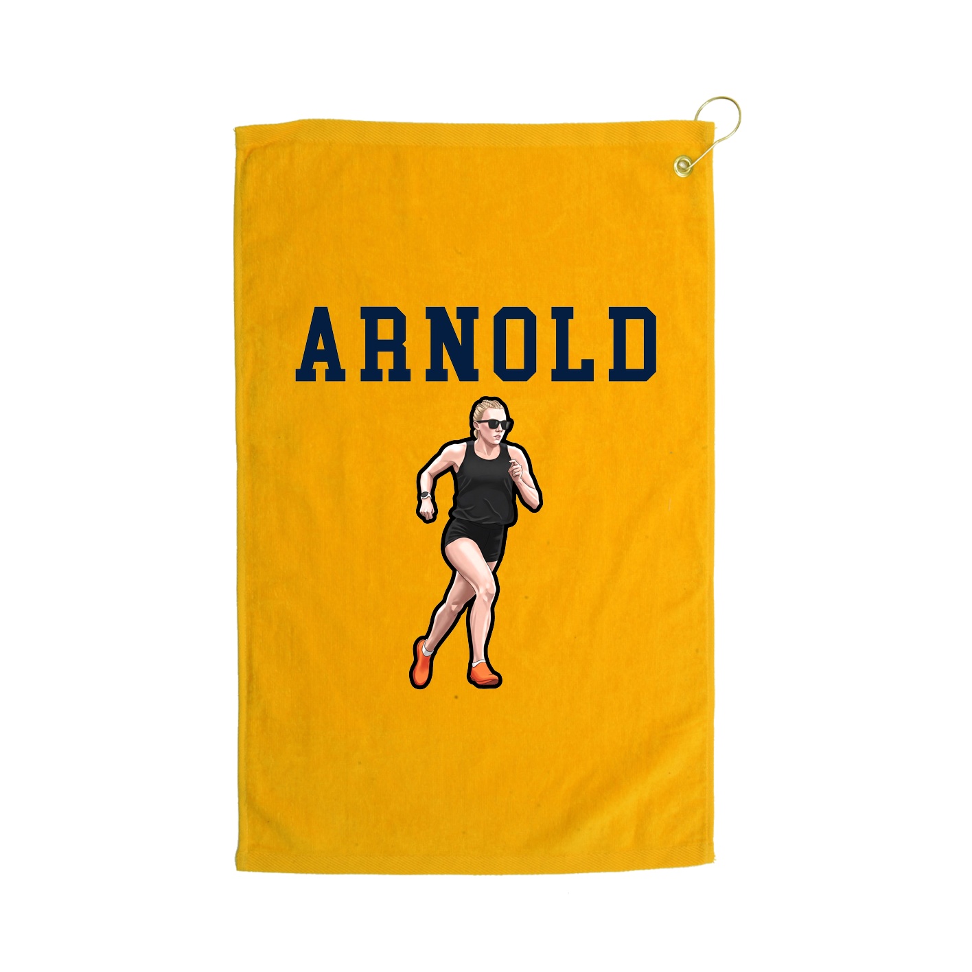 Golf Towel — Shirsey in Gold