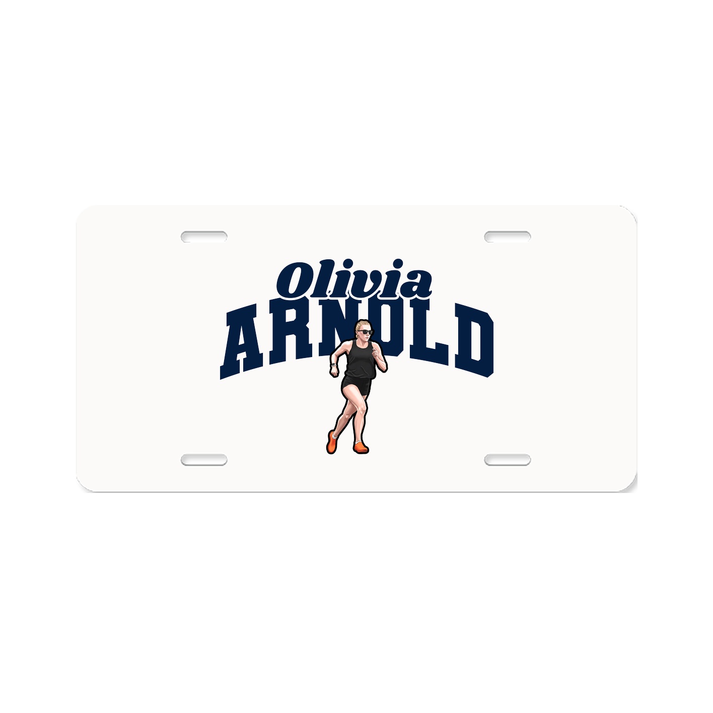 License Plate — Signature Arch in Classic