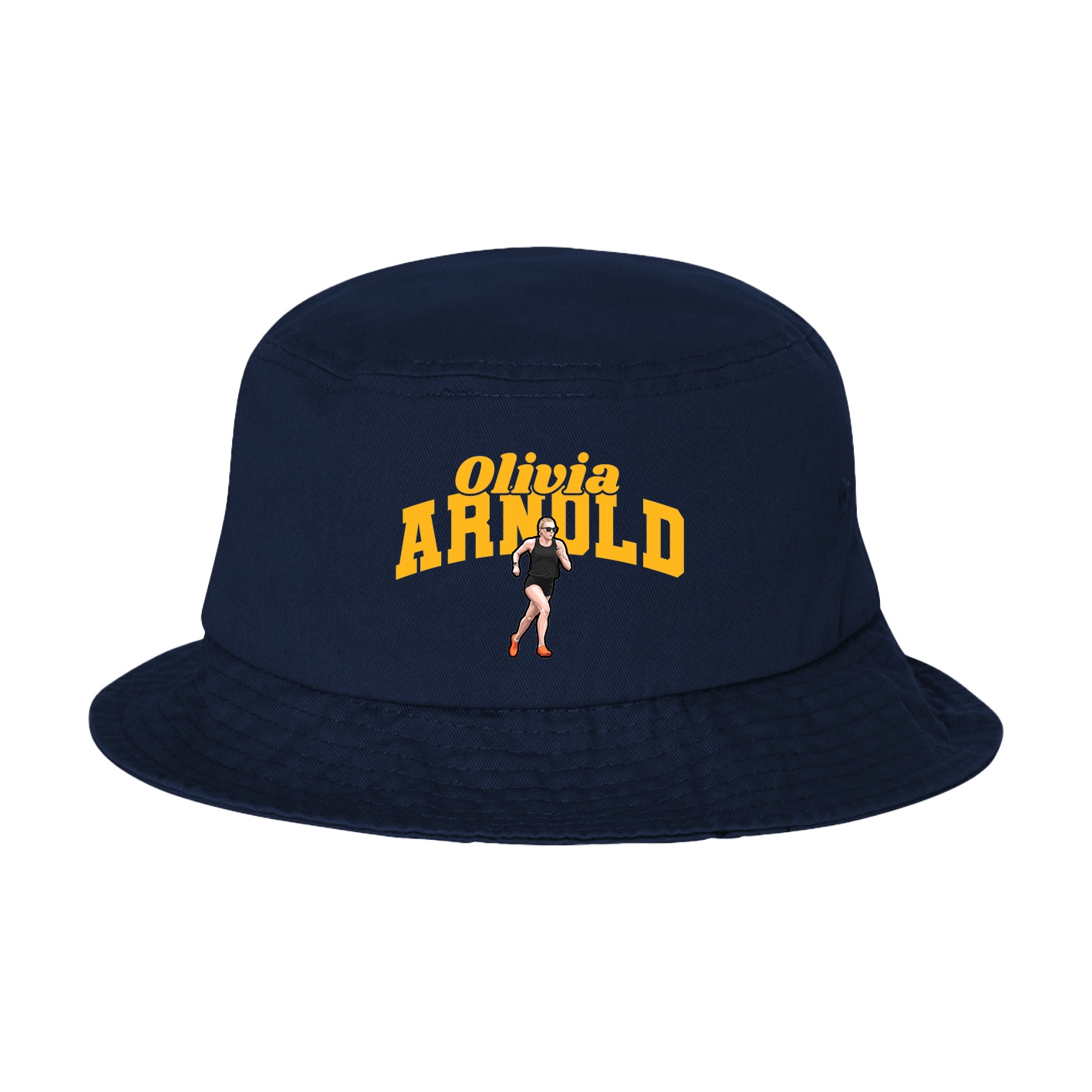 Bucket Cap — Signature Arch in Navy