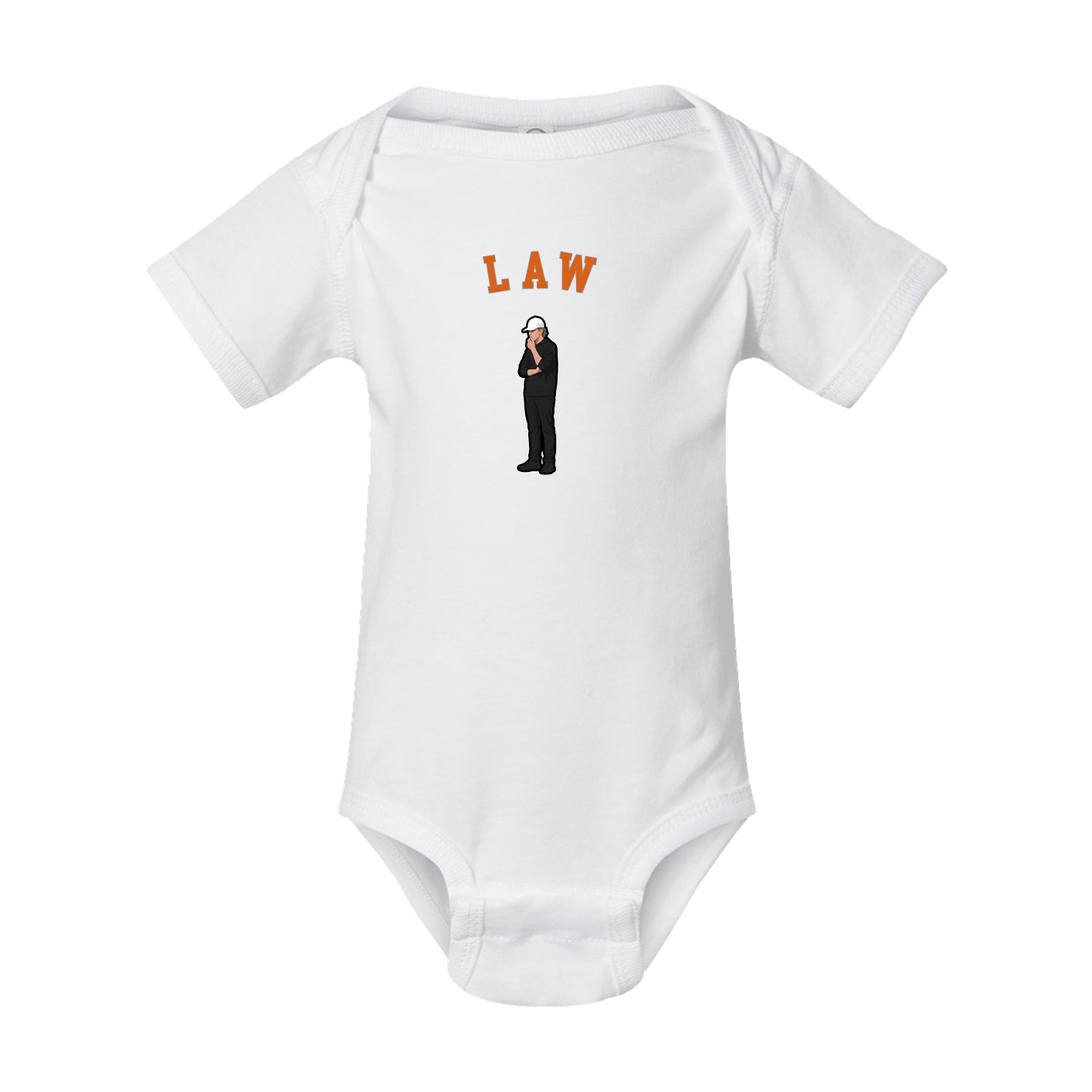 Baby Onesie — Shirsey Arch in White