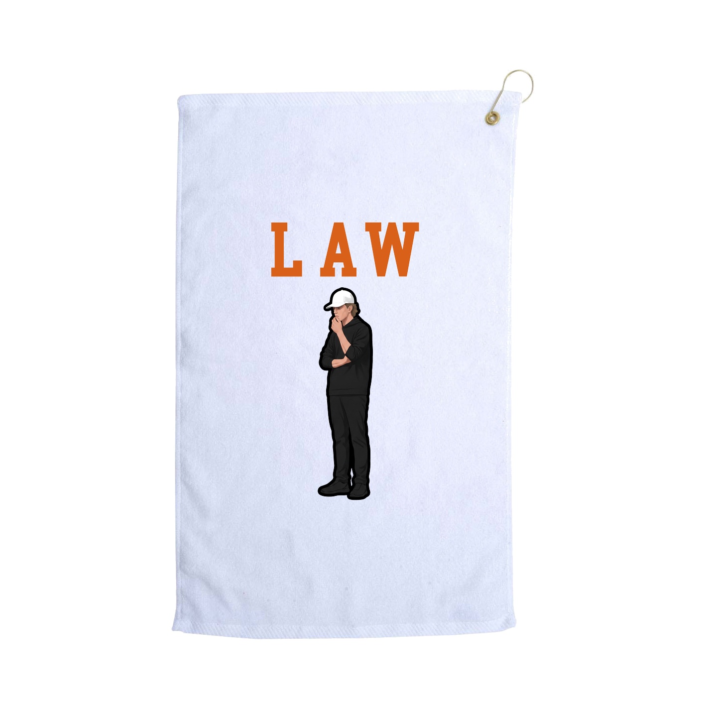 Golf Towel — Shirsey in White