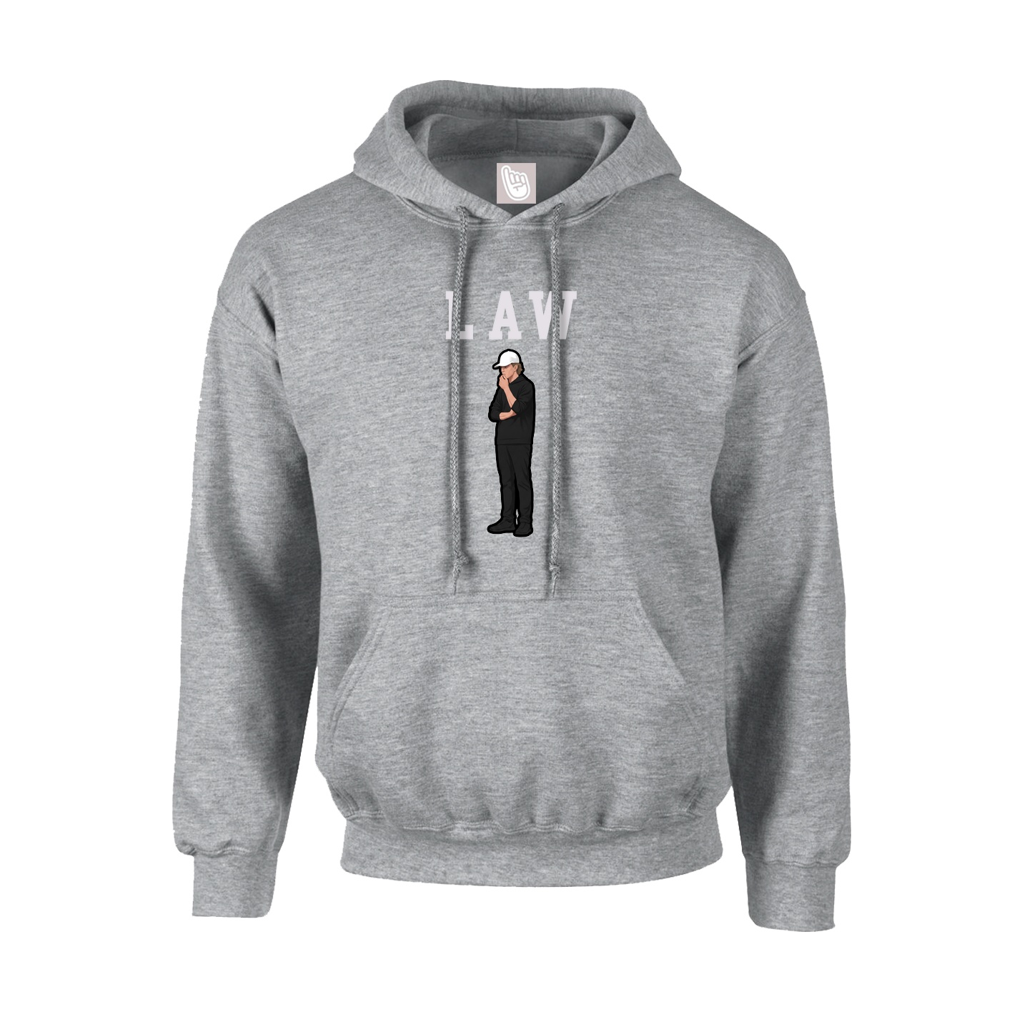 Youth Hoodie — Shirsey in Grey