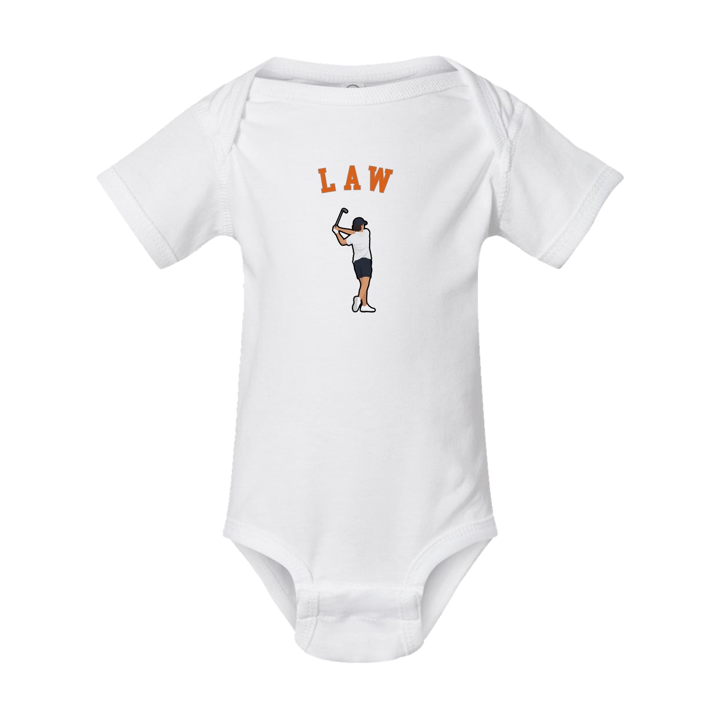 Baby Onesie — Shirsey Arch in White
