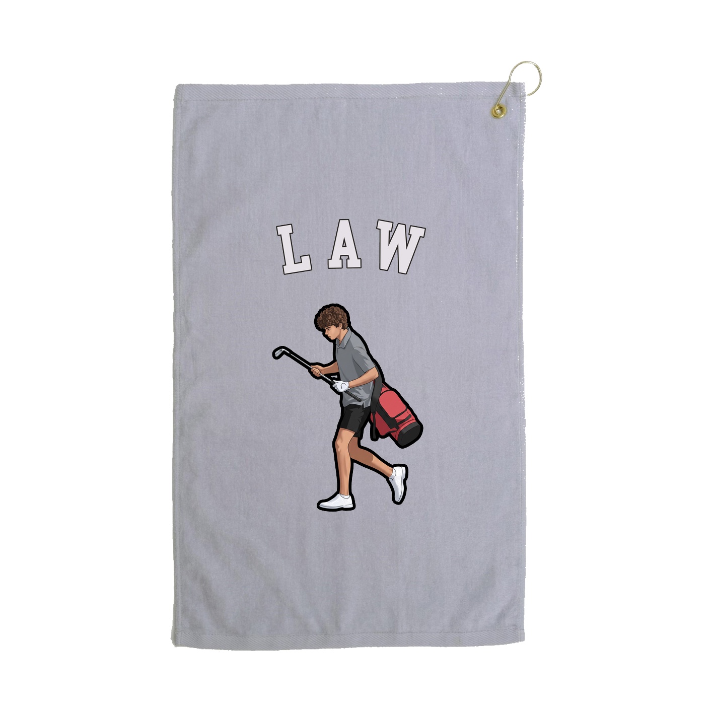 Golf Towel — Shirsey Arch in Grey