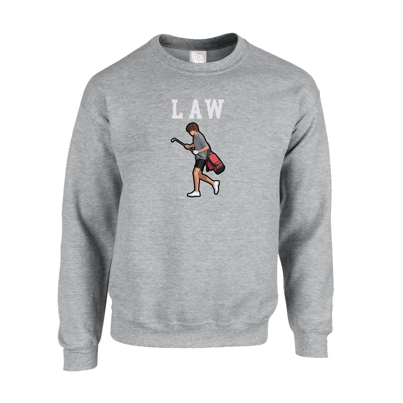 Fleece Crew — Shirsey in Grey