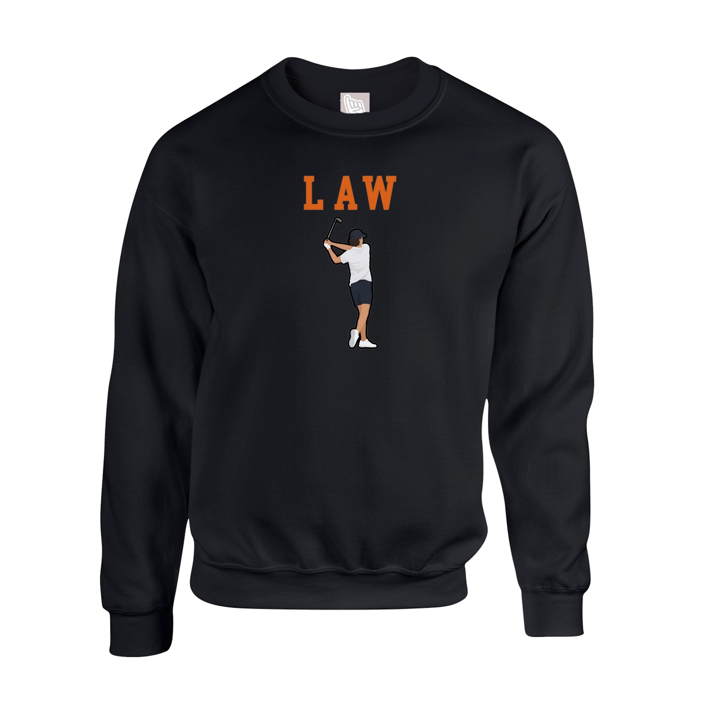 Fleece Crew — Shirsey in Black