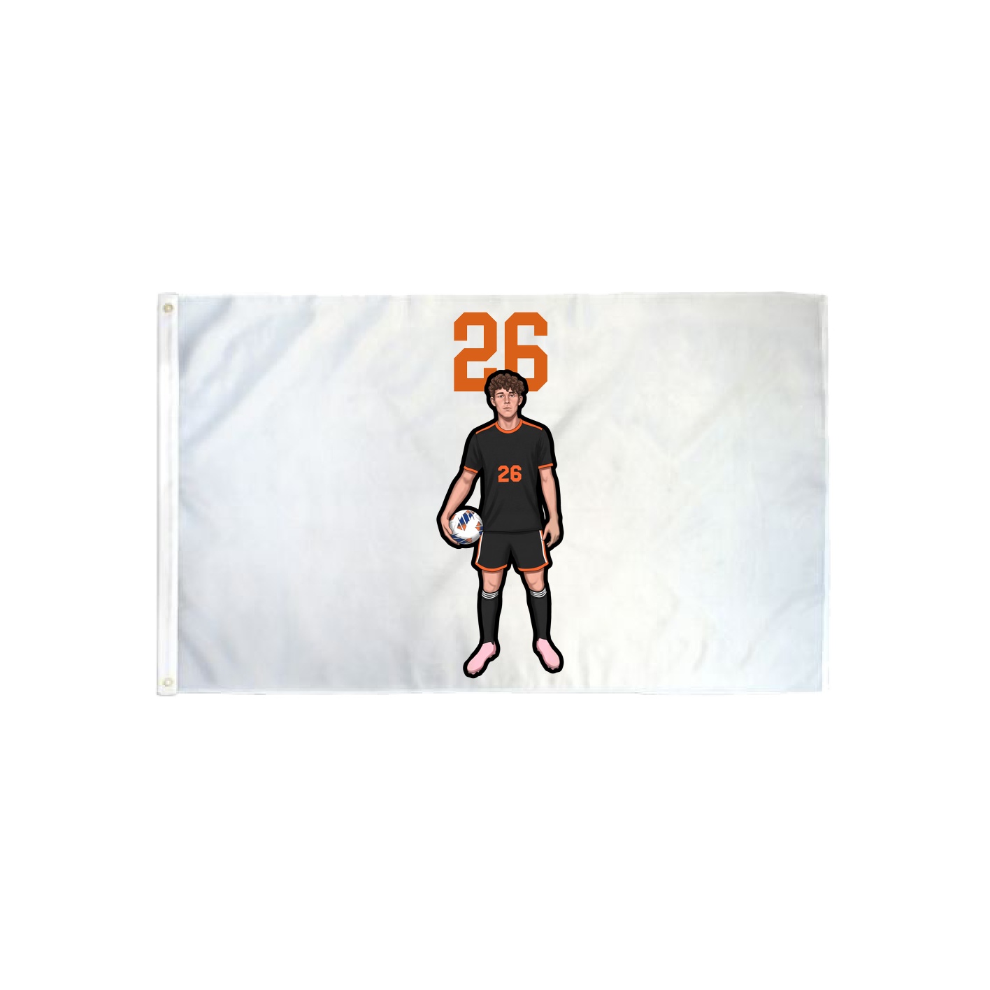 3x5 Flag — Number Top in Classic