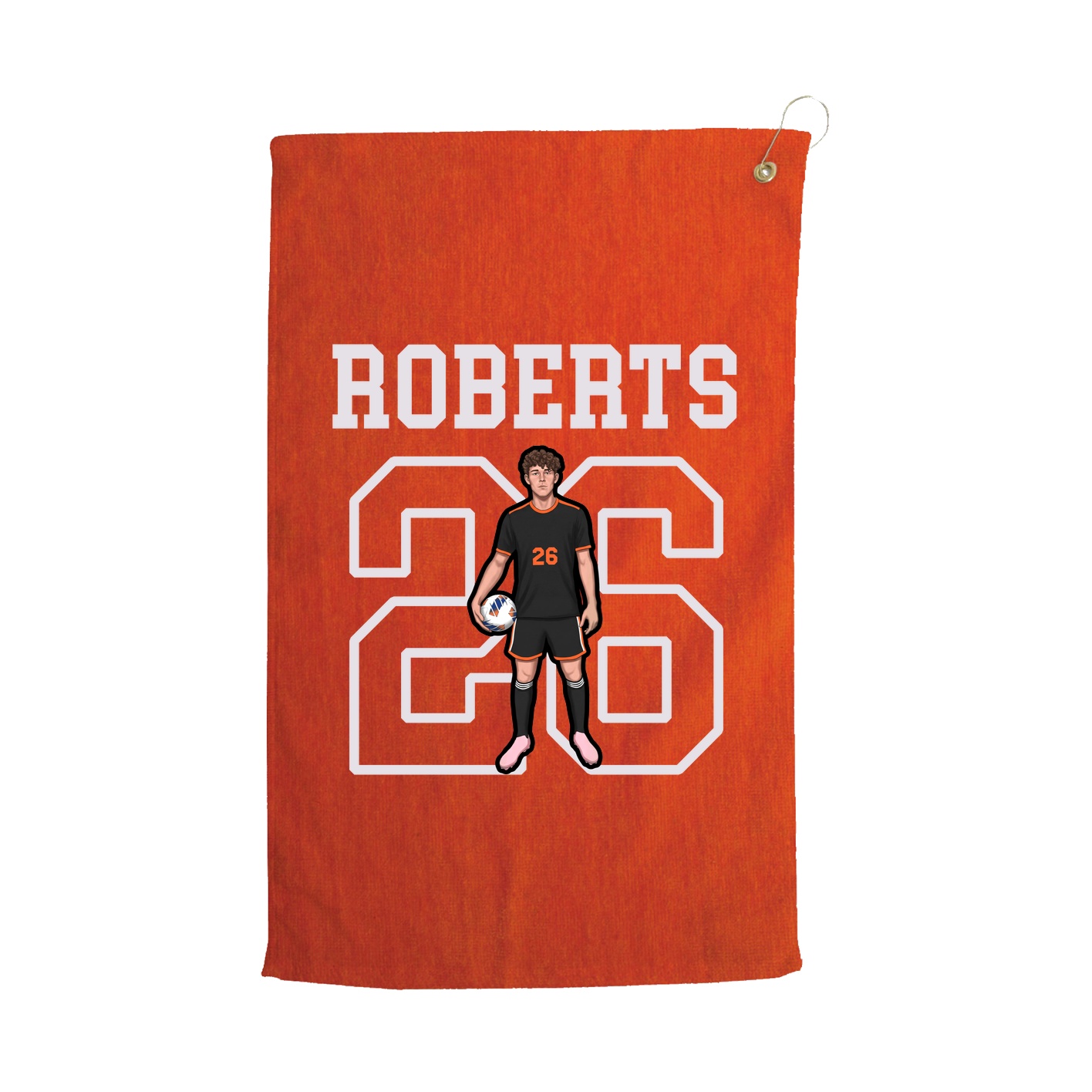 Golf Towel — Shirsey in Orange