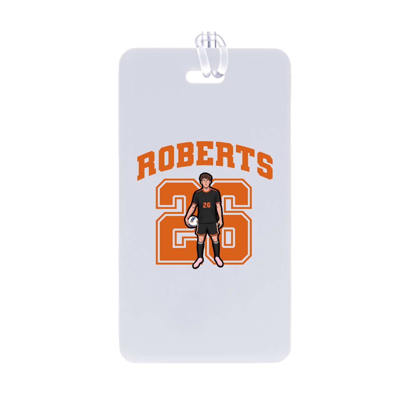 Bag Tag — Number in Classic