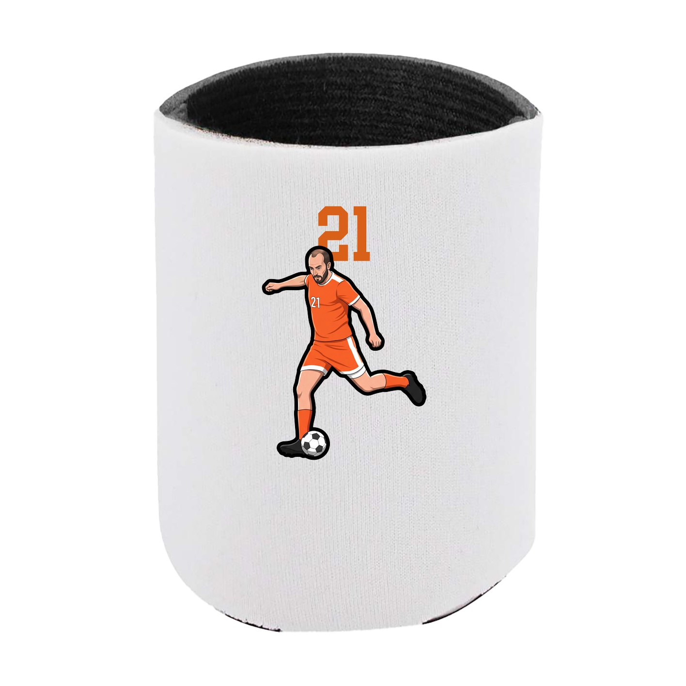 Can Holder — Number Top in White