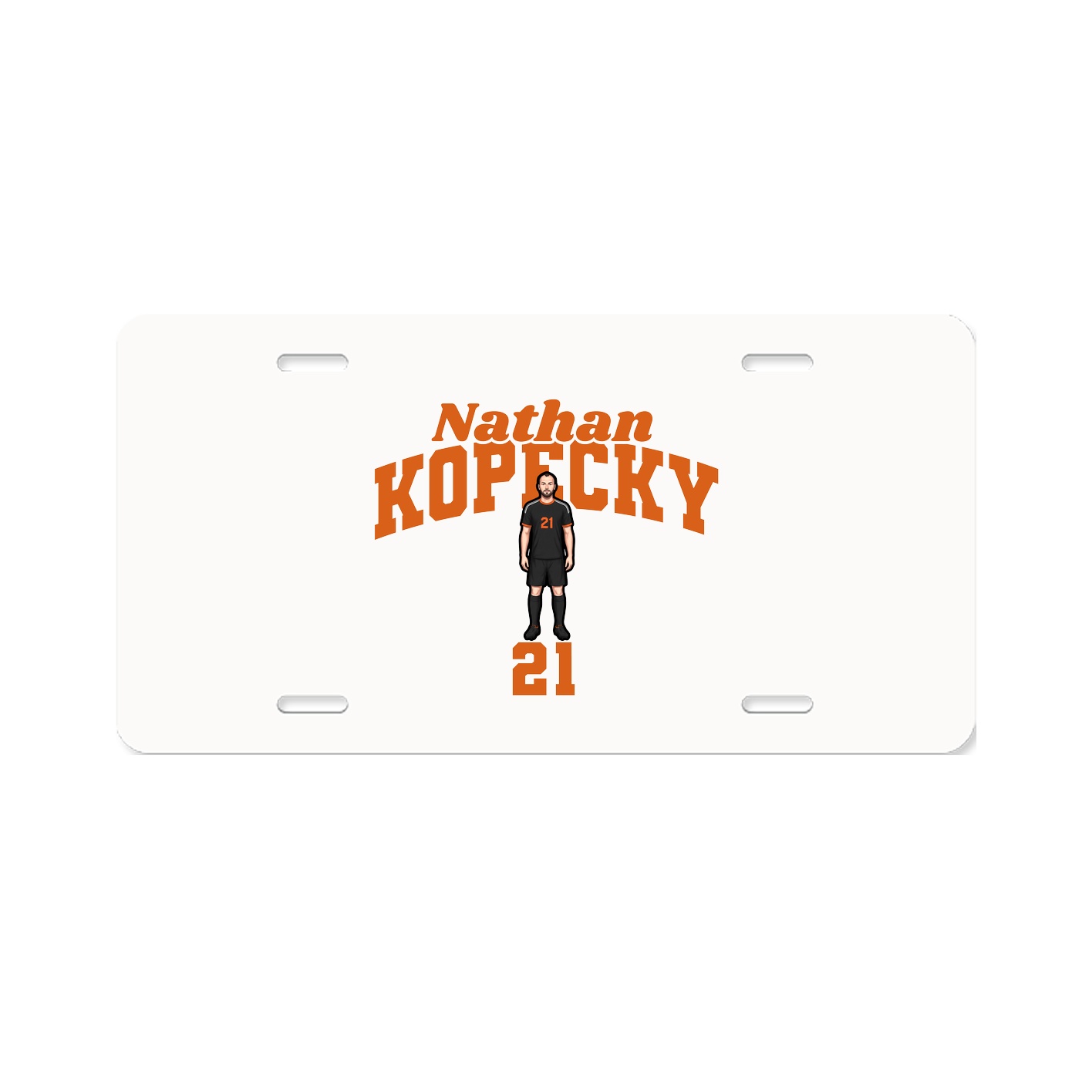 License Plate — Signature Arch in Classic