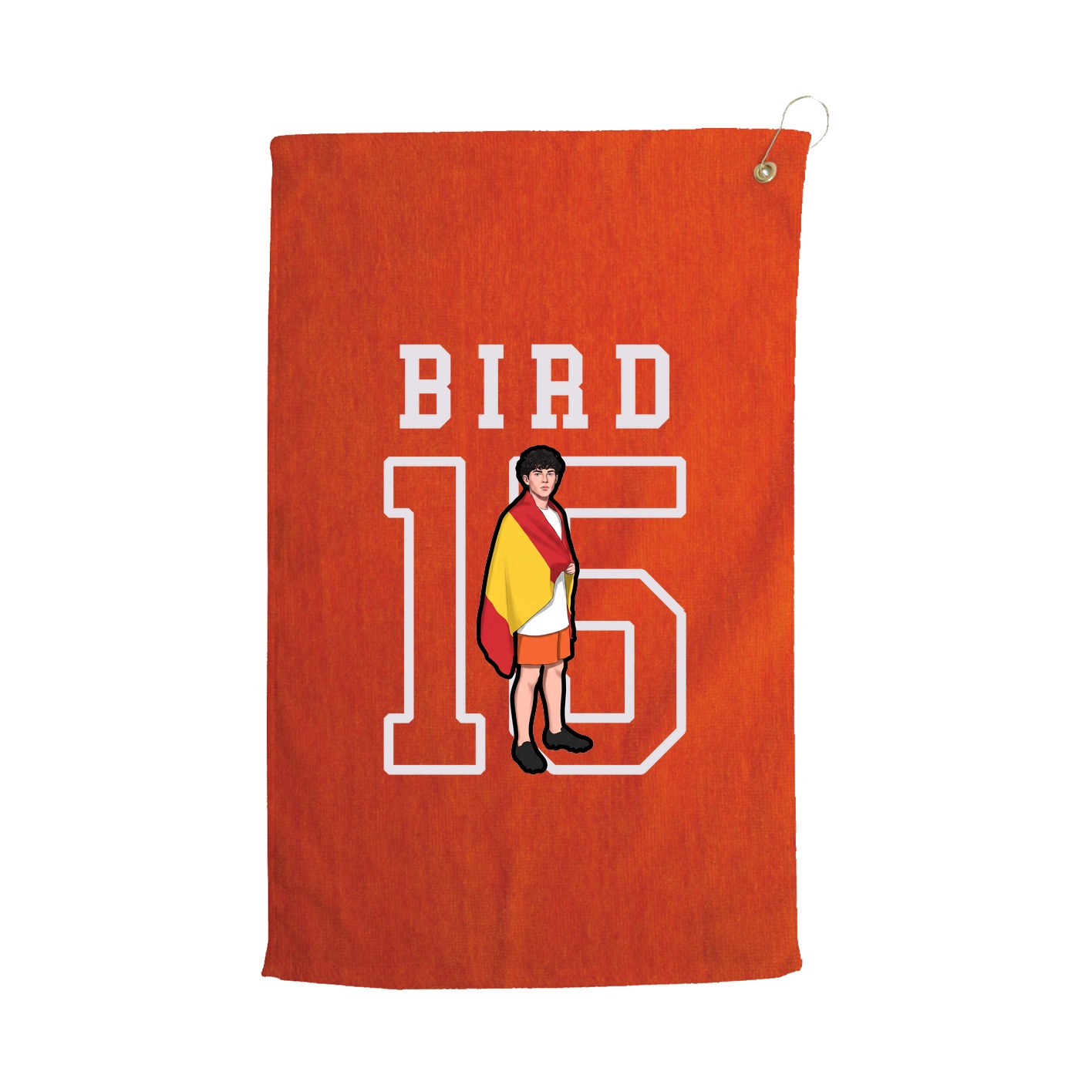 Golf Towel — Shirsey in Orange