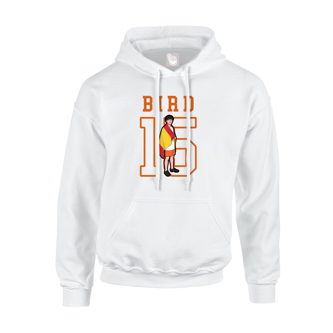 Youth Hoodie — Shirsey in White