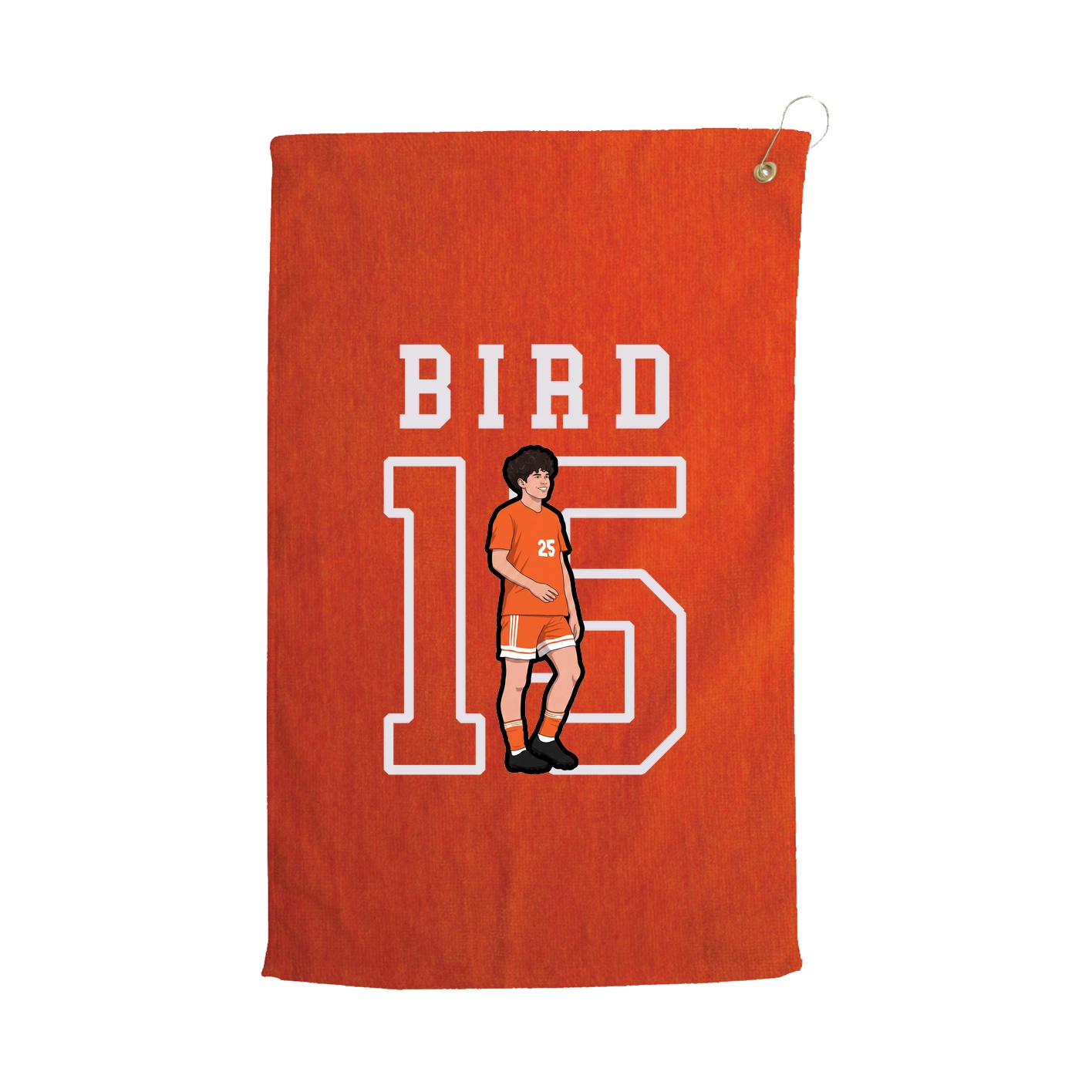 Golf Towel — Shirsey in Orange