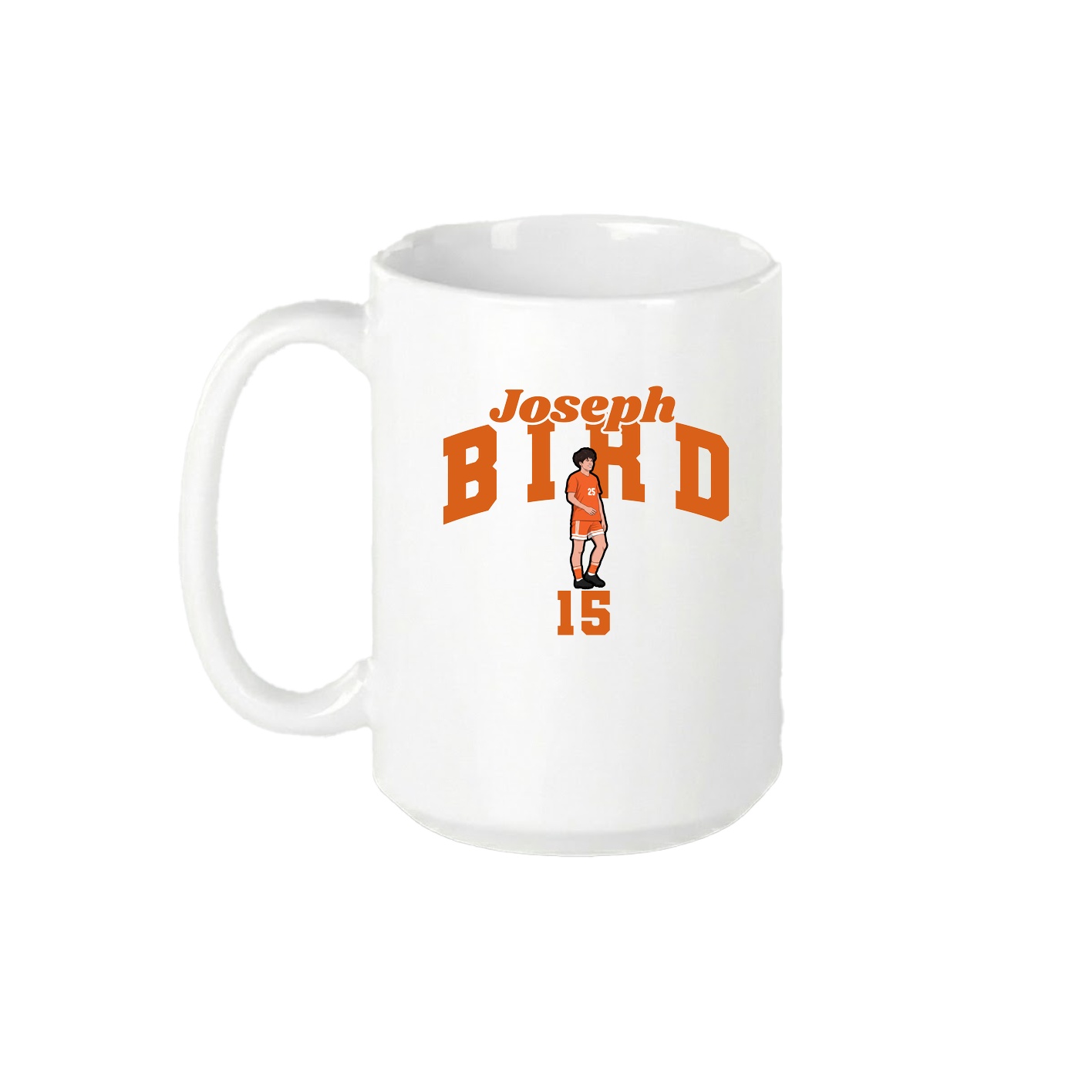 15oz Coffee Mug — Signature Arch in White