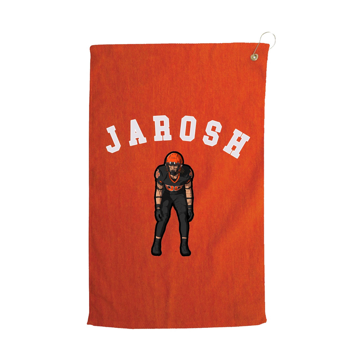 Golf Towel — Shirsey Arch in Orange