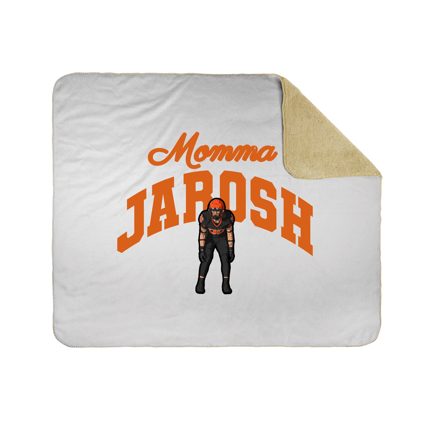 Throw Blanket — Mothers Day Arch in White