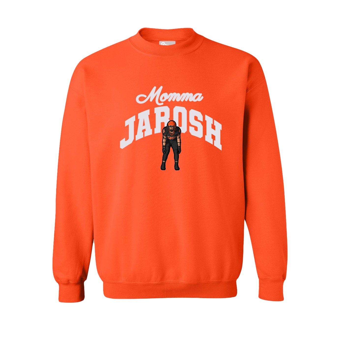 Fleece Crew — Mothers Day Arch in Orange
