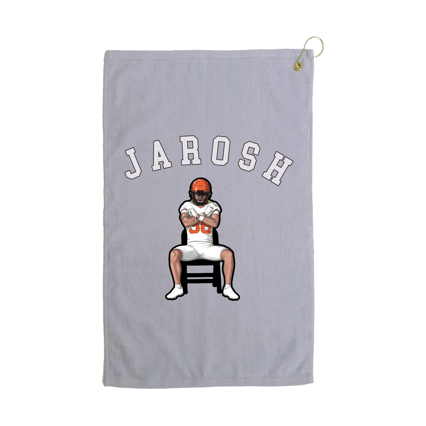 Golf Towel — Shirsey Arch in Grey