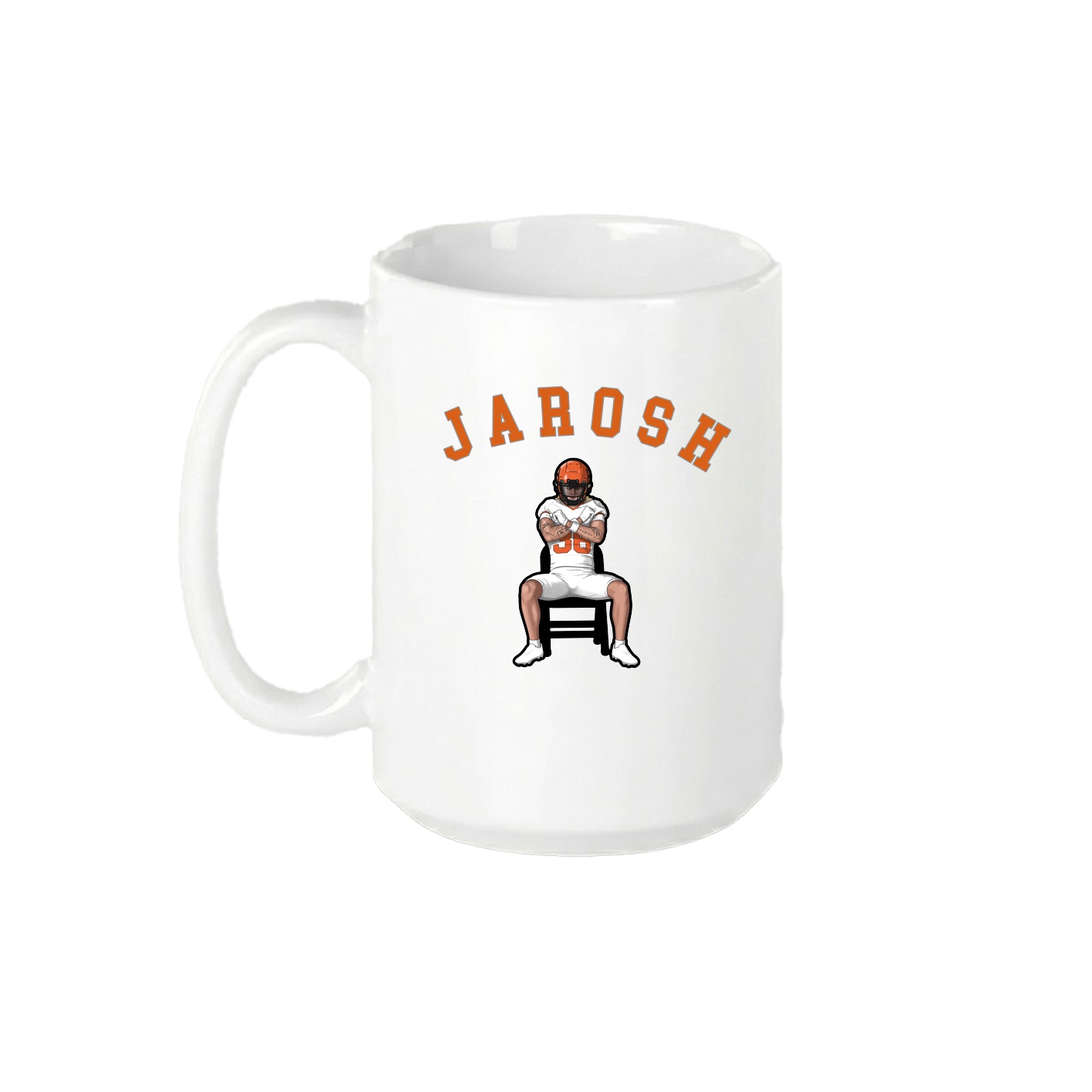 15oz Coffee Mug — Shirsey Arch in White