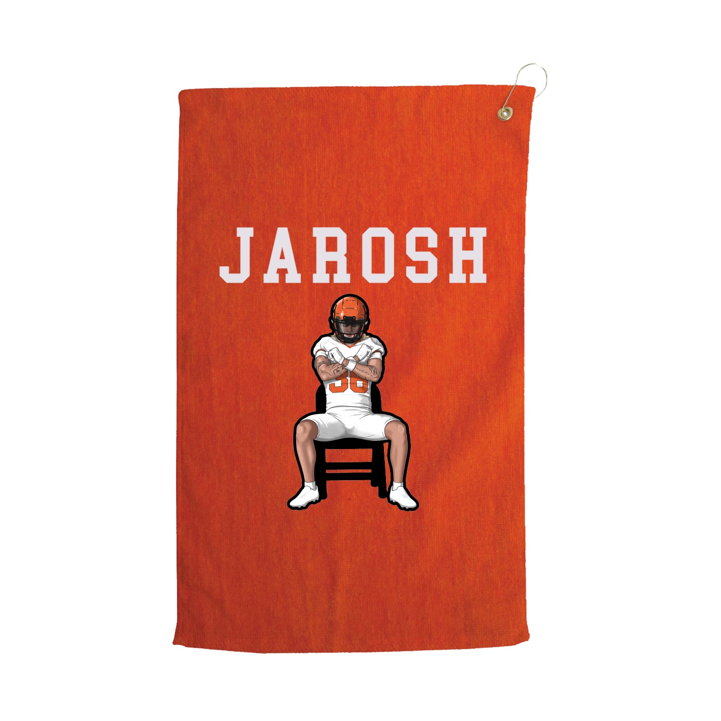 Golf Towel — Shirsey in Orange