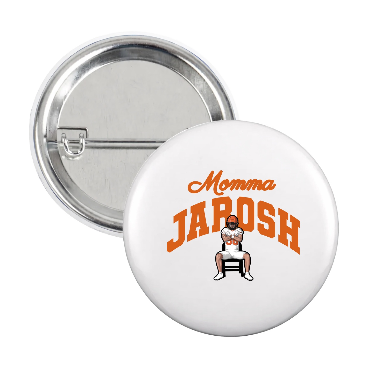 Game Day Button — Mothers Day Arch in White