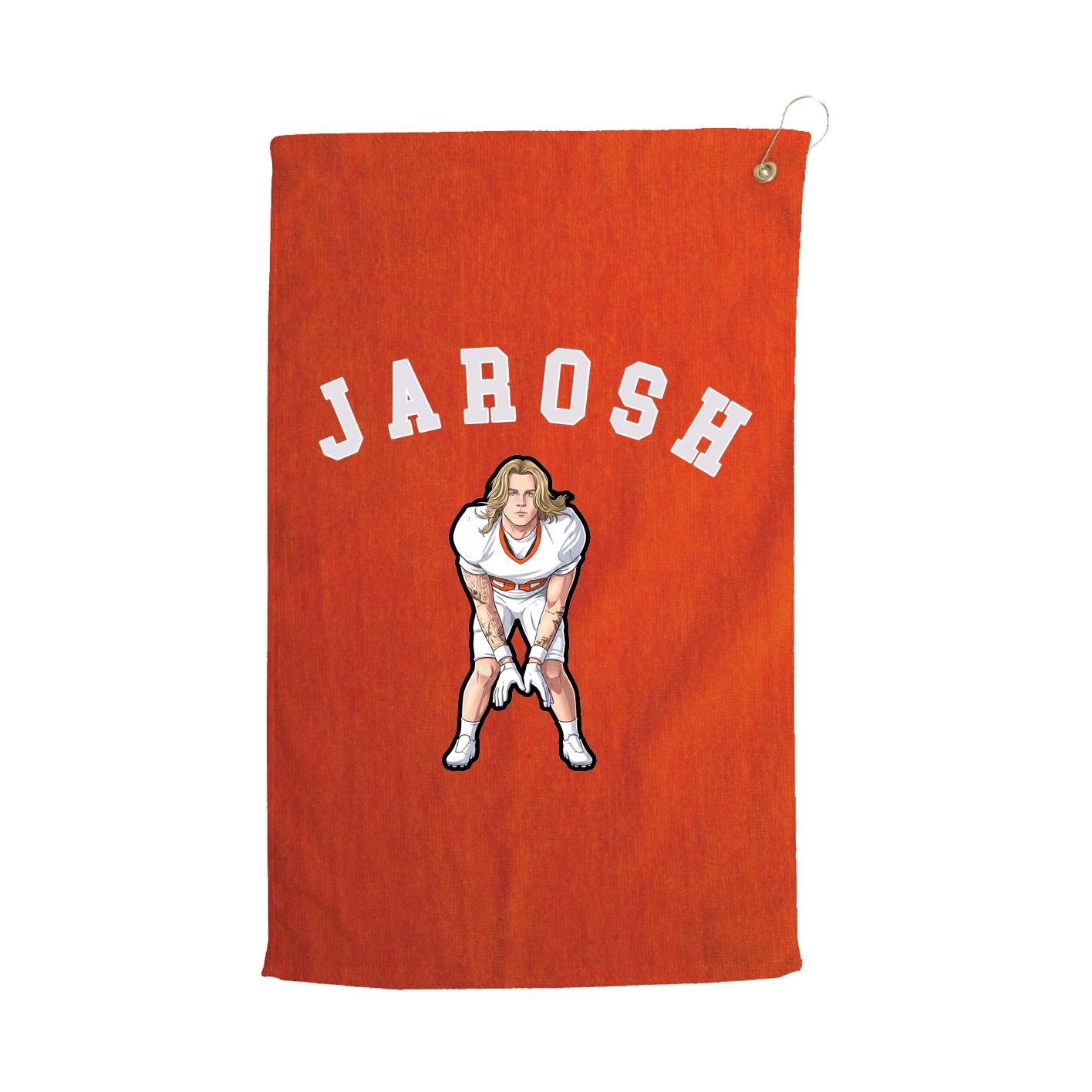 Golf Towel — Shirsey Arch in Orange