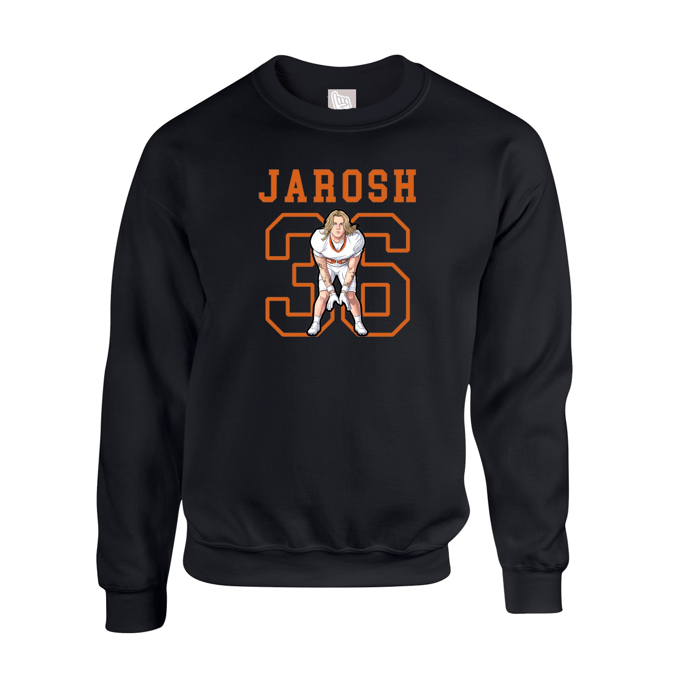 Fleece Crew — Shirsey in Black