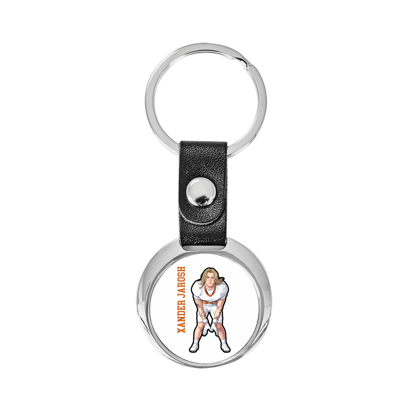 Key Chain — Name Vertical in Classic