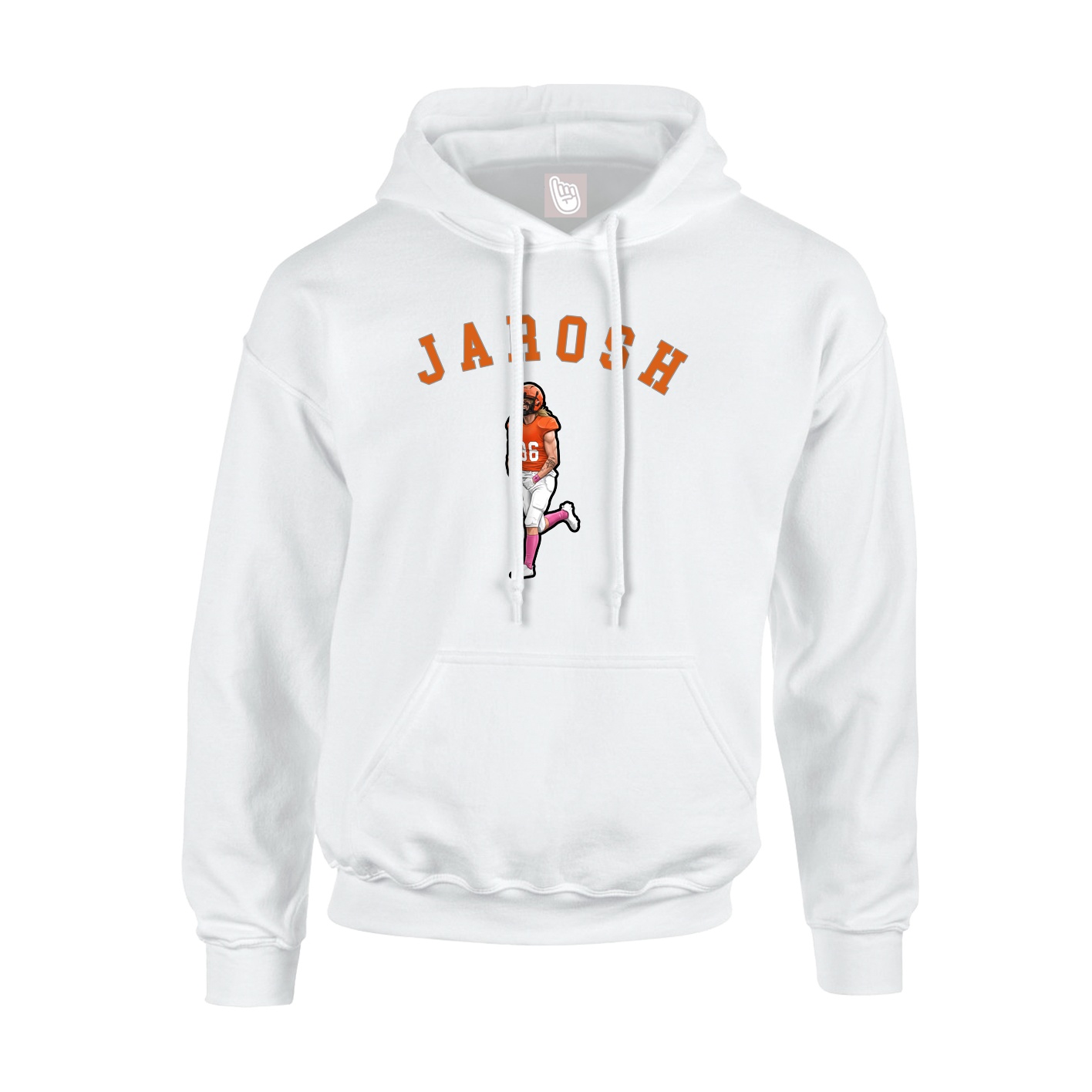 Hoodie — Shirsey Arch in White