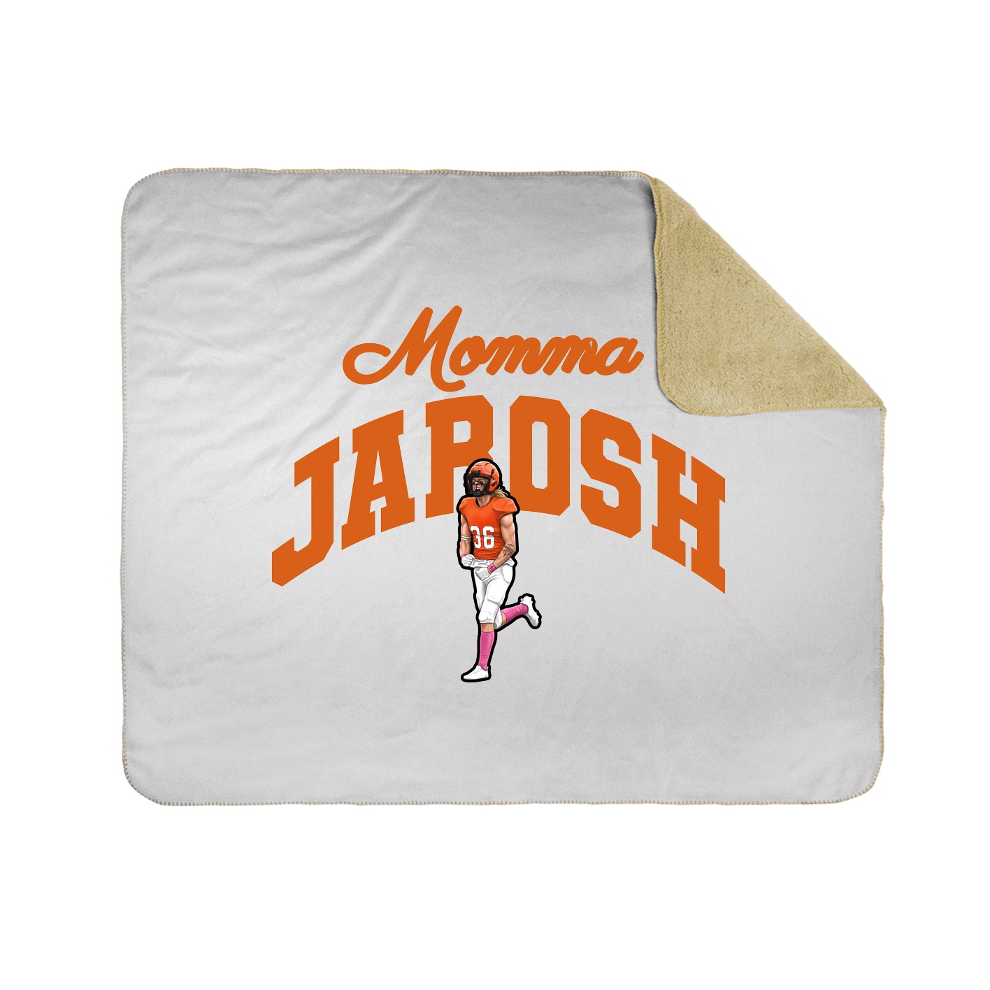 Throw Blanket — Mothers Day Arch in White