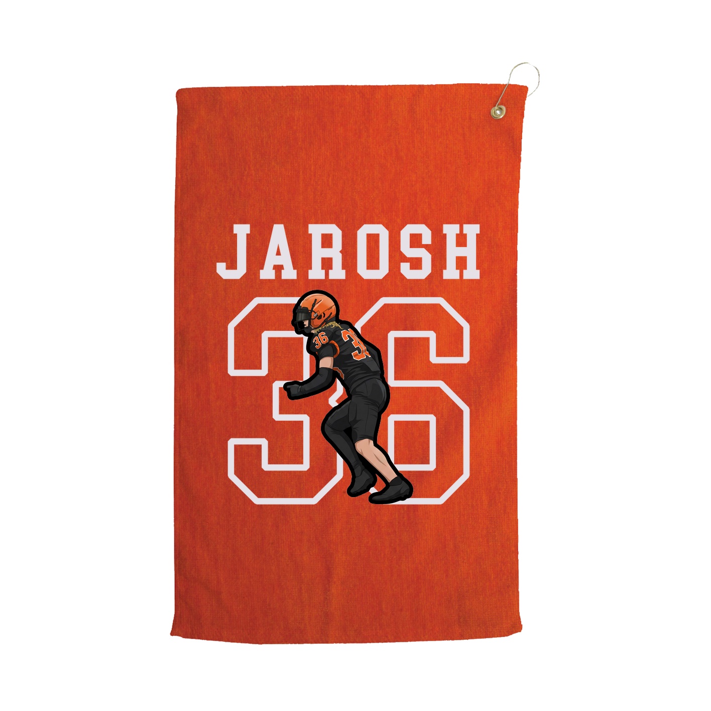 Golf Towel — Shirsey in Orange