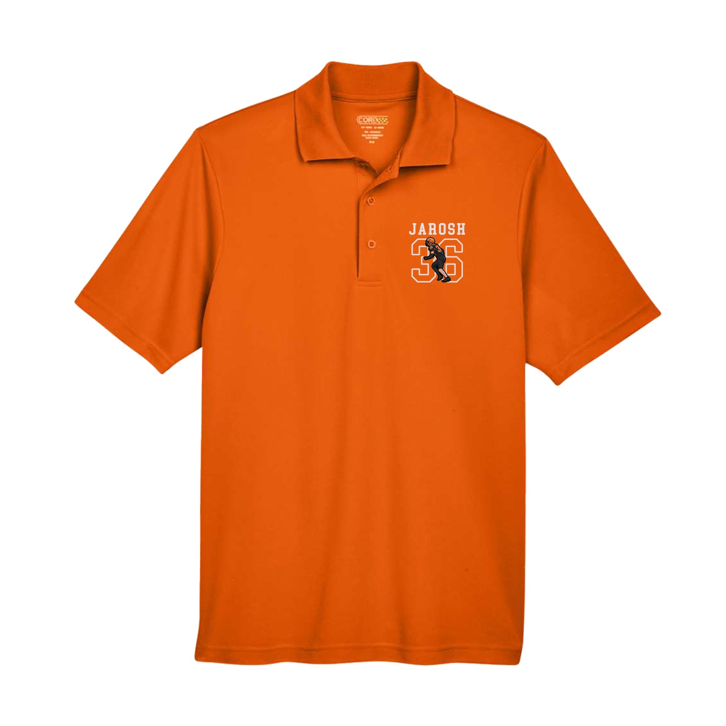 Performance Polo — Shirsey in Orange
