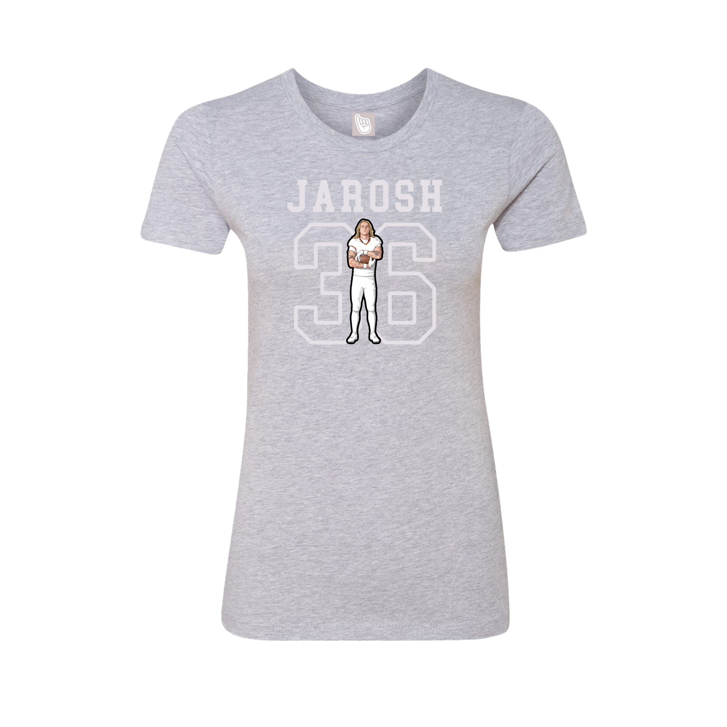 Fitted Women's Tee — Shirsey in Grey