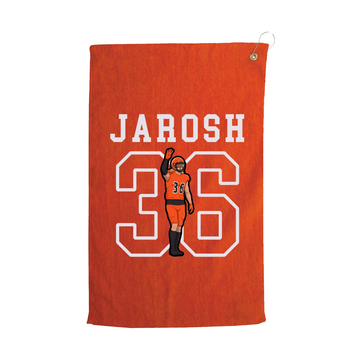 Golf Towel — Shirsey in Orange