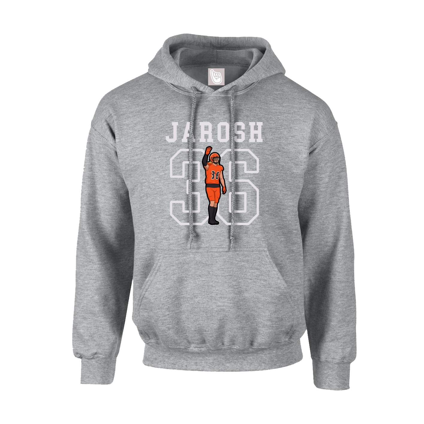 Hoodie — Shirsey in Grey