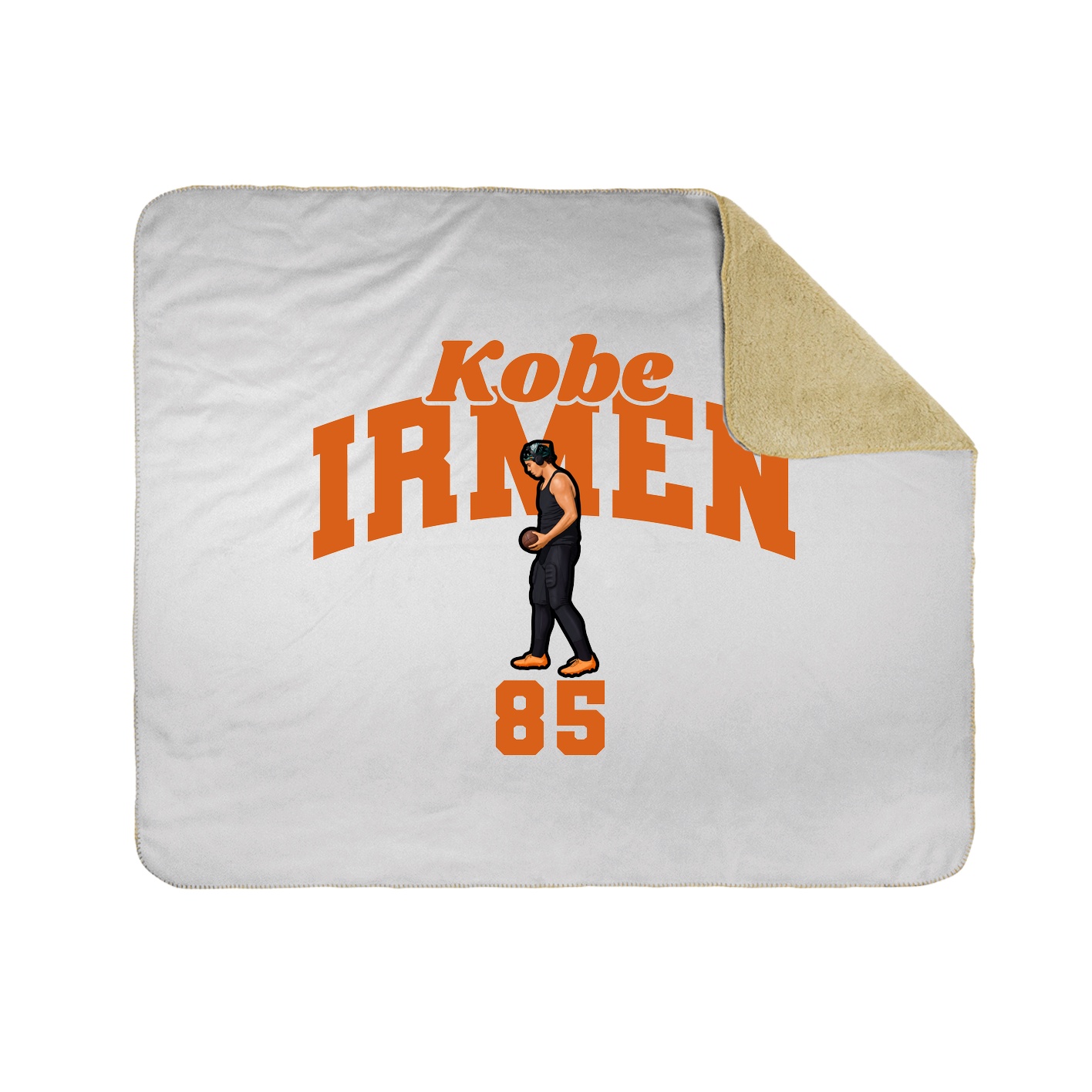 Throw Blanket — Signature Arch in White