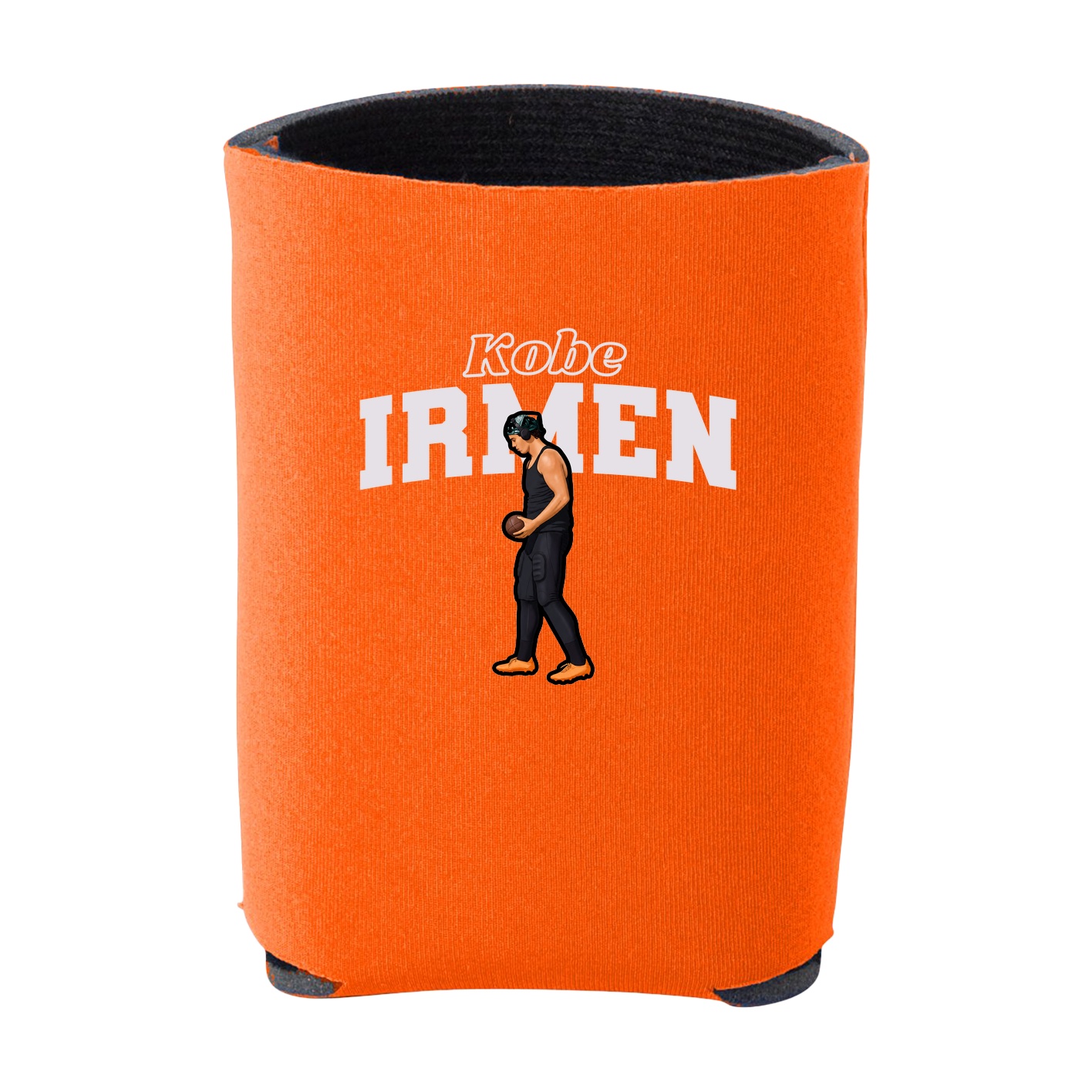 Can Holder — Name Arch in Orange