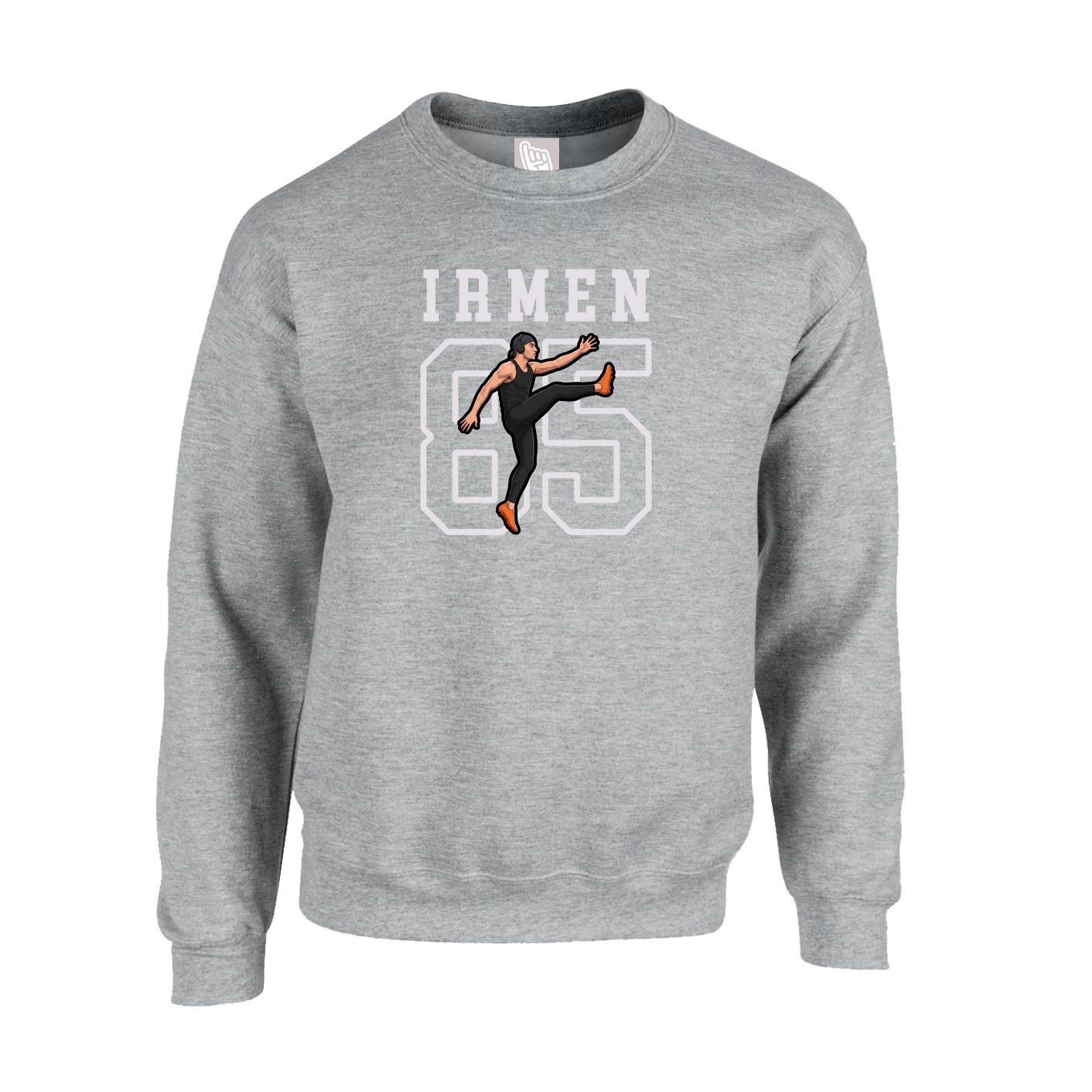 Fleece Crew — Shirsey in Grey