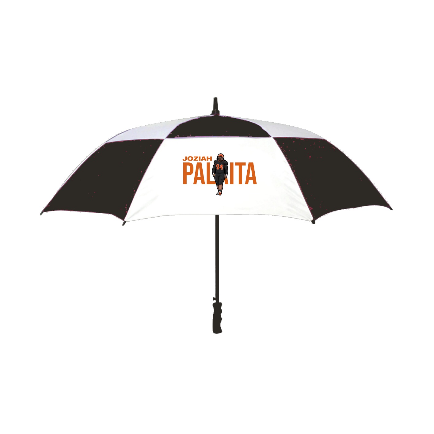 Golf Umbrella — Player Name in Black