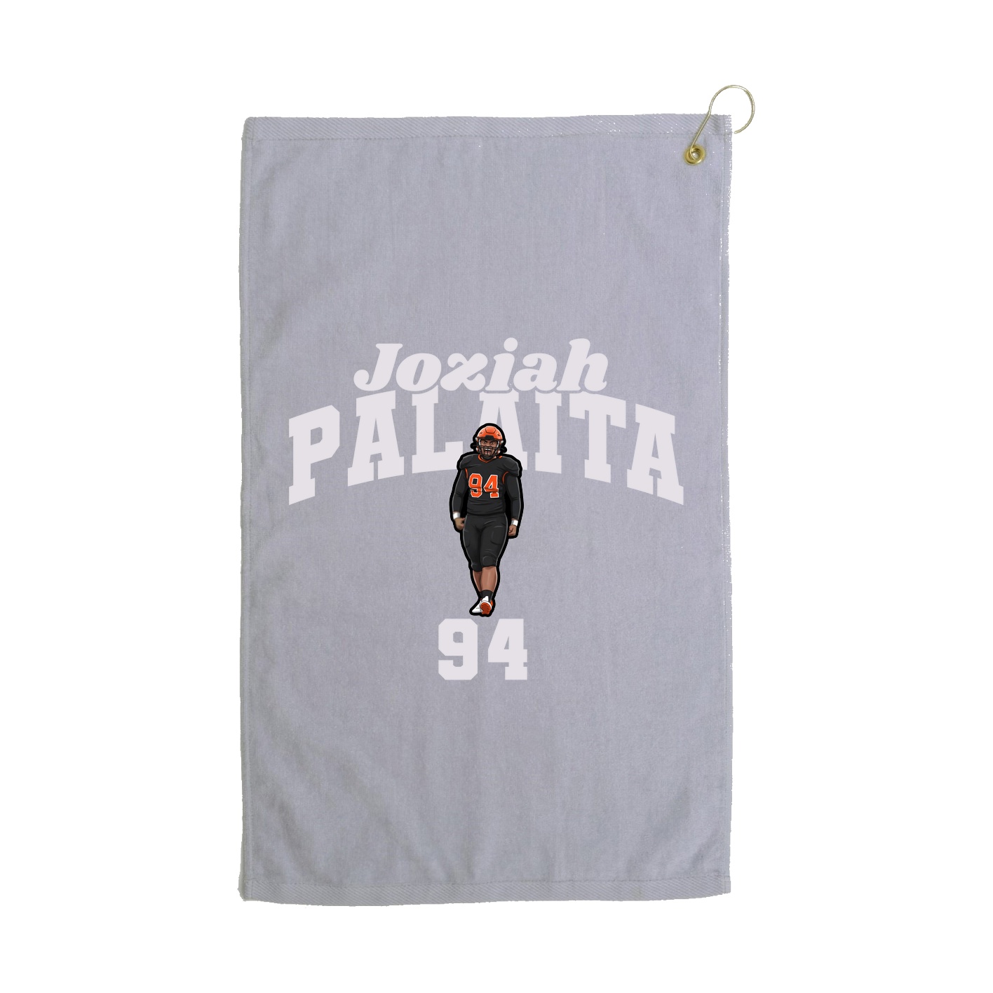 Golf Towel — Signature Arch in Grey